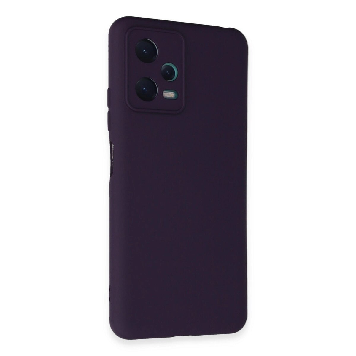Xiaomi Redmi Note 12 5g Kılıf Nano İçi Kadife Silikon - Mor Xiaomi Redmi Note 12 5g Kılıf Nano İçi Kadife Silikon - Mor
