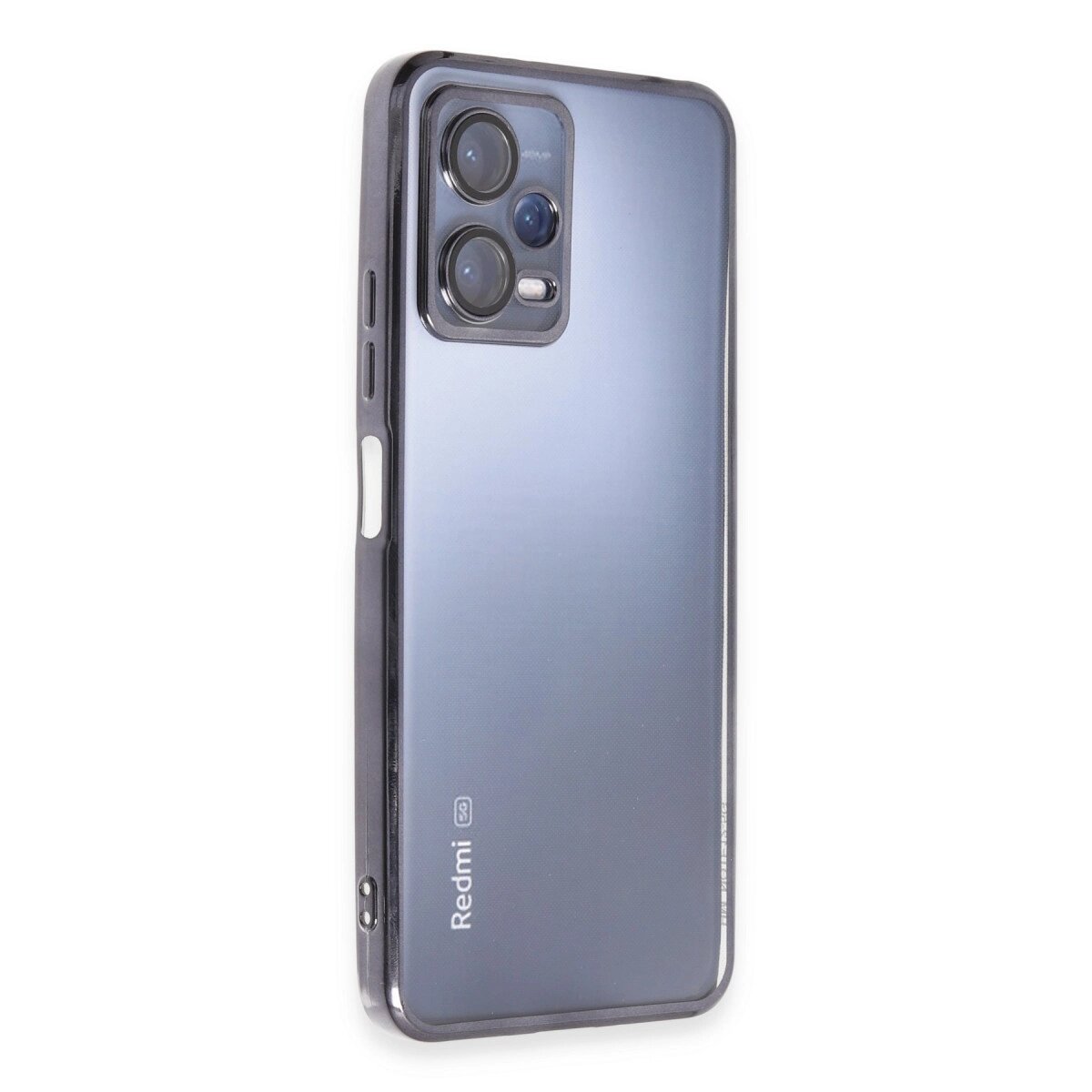 Xiaomi Redmi Note 12 5g Kılıf Razer Lensli Silikon - Siyah Xiaomi Redmi Note 12 5g Kılıf Razer Lensli Silikon - Siyah