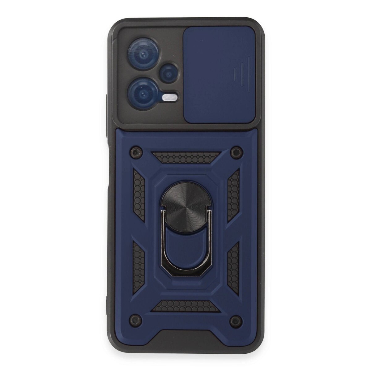 Xiaomi Redmi Note 12 5g Kılıf Pars Lens Yüzüklü Silikon - Lacivert Xiaomi Redmi Note 12 5g Kılıf Pars Lens Yüzüklü Silikon - Lacivert