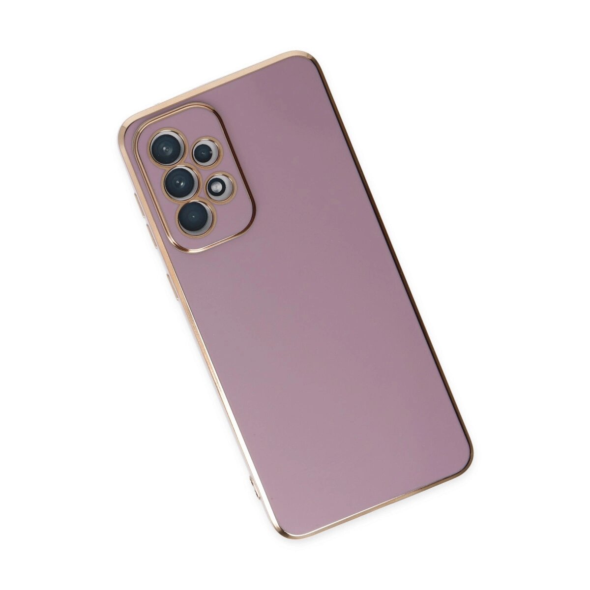 Samsung Galaxy A73 5g Kılıf Volet Silikon - Mor Samsung Galaxy A73 5g Kılıf Volet Silikon - Mor