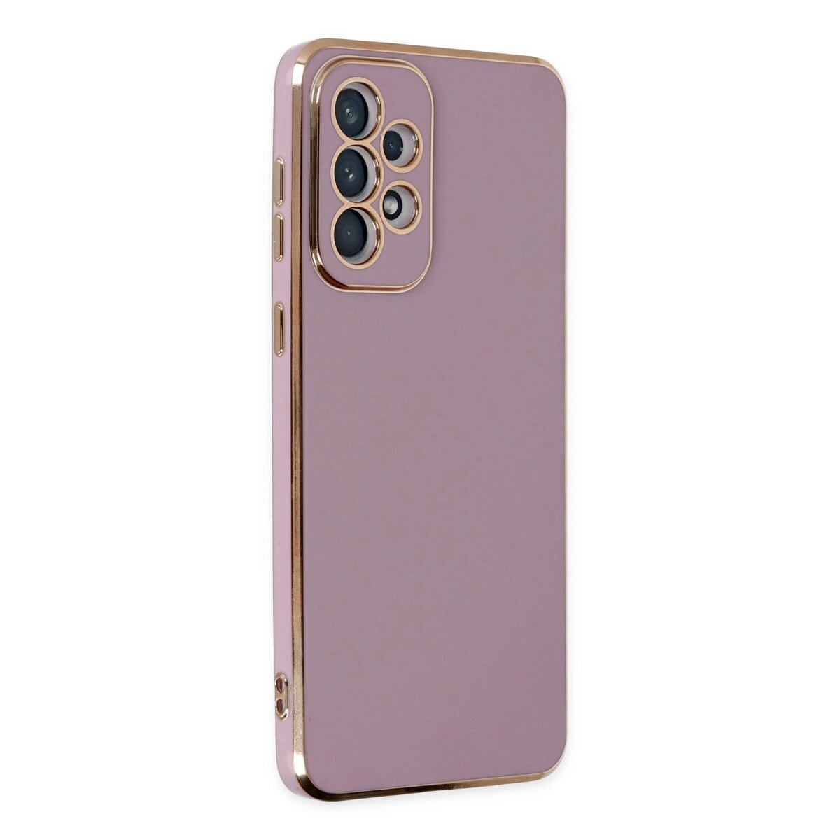 Samsung Galaxy A73 5g Kılıf Volet Silikon - Mor Samsung Galaxy A73 5g Kılıf Volet Silikon - Mor