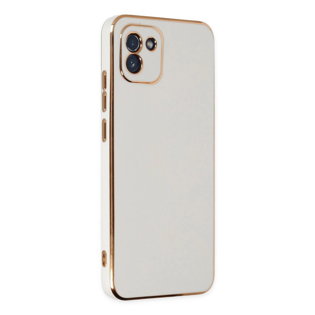 Galaxy A03 Kılıf Volet  - Beyaz