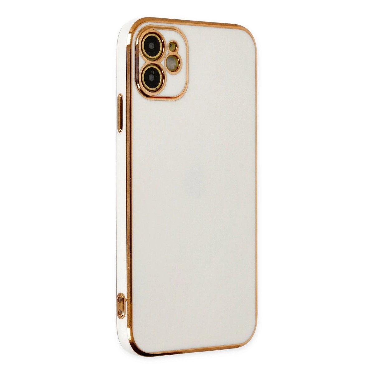 Apple İphone 12 Kılıf Volet Silikon - Beyaz Apple İphone 12 Kılıf Volet Silikon - Beyaz