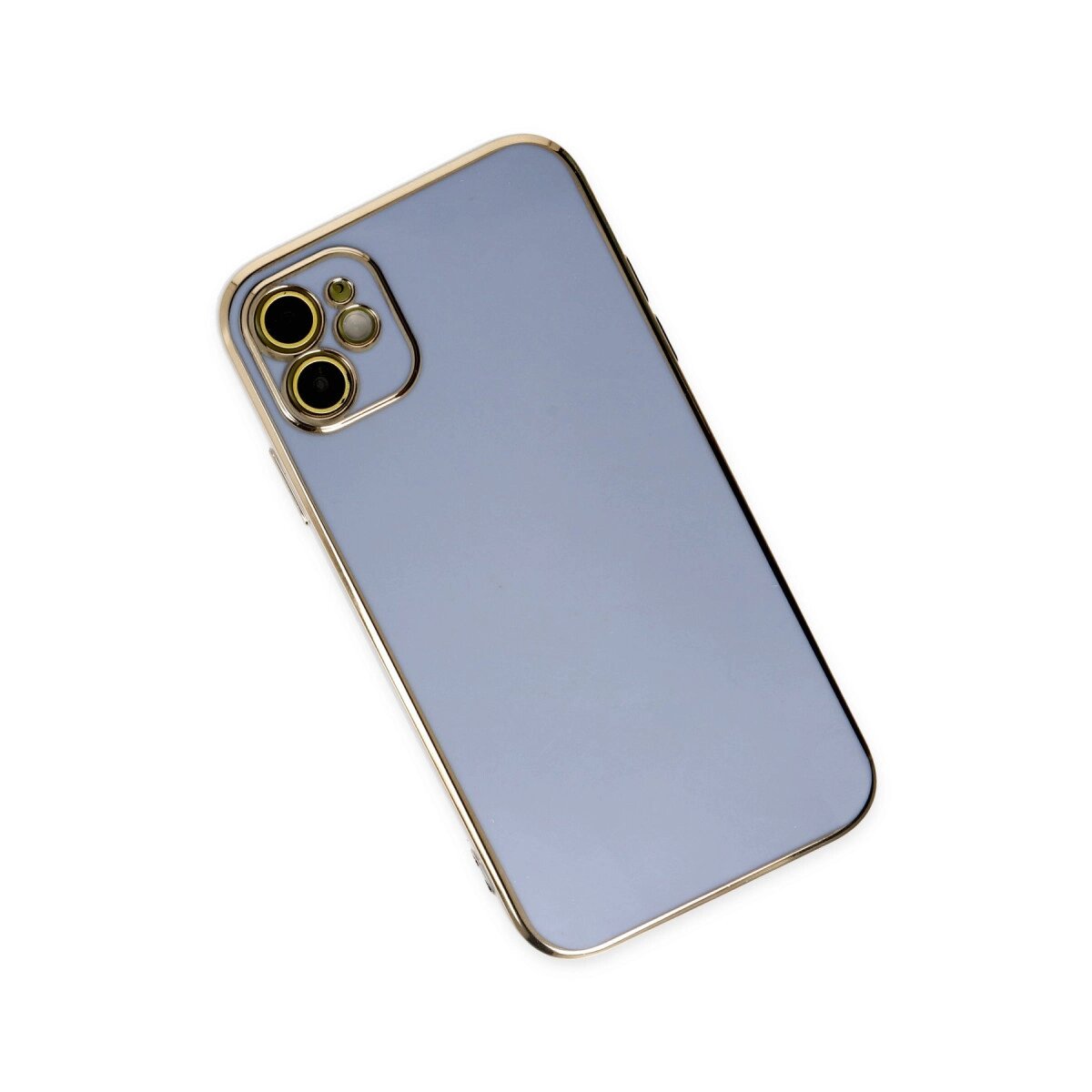 Apple İphone 12 Kılıf Volet Silikon - Mavi