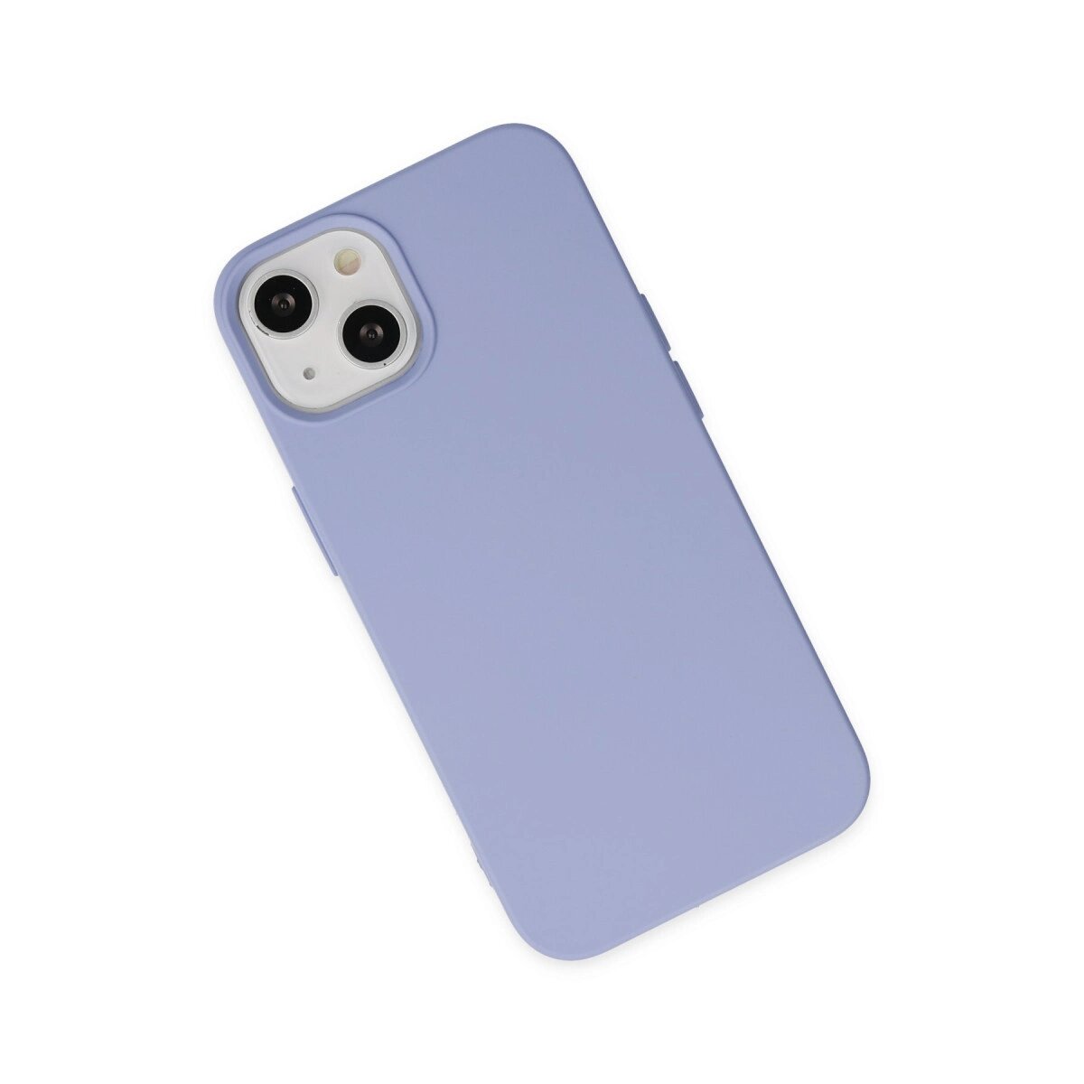 Apple İphone 14 Plus Kılıf Nano İçi Kadife Silikon - Lila Apple İphone 14 Plus Kılıf Nano İçi Kadife Silikon - Lila