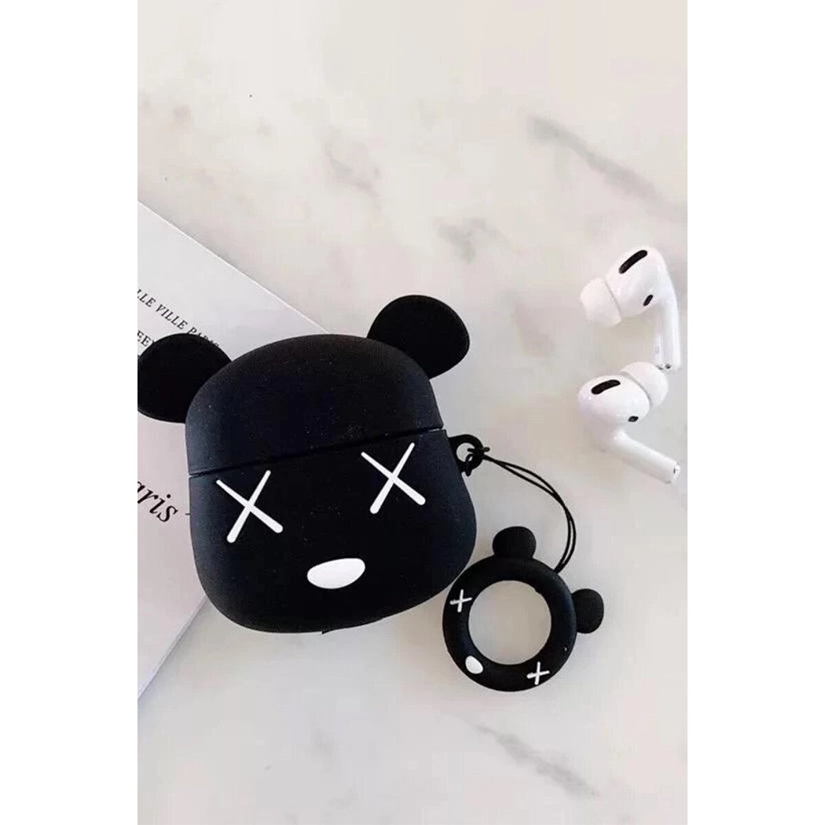 Apple Airpods 3 (3.nesil) Karakter Silikon - Desen 6