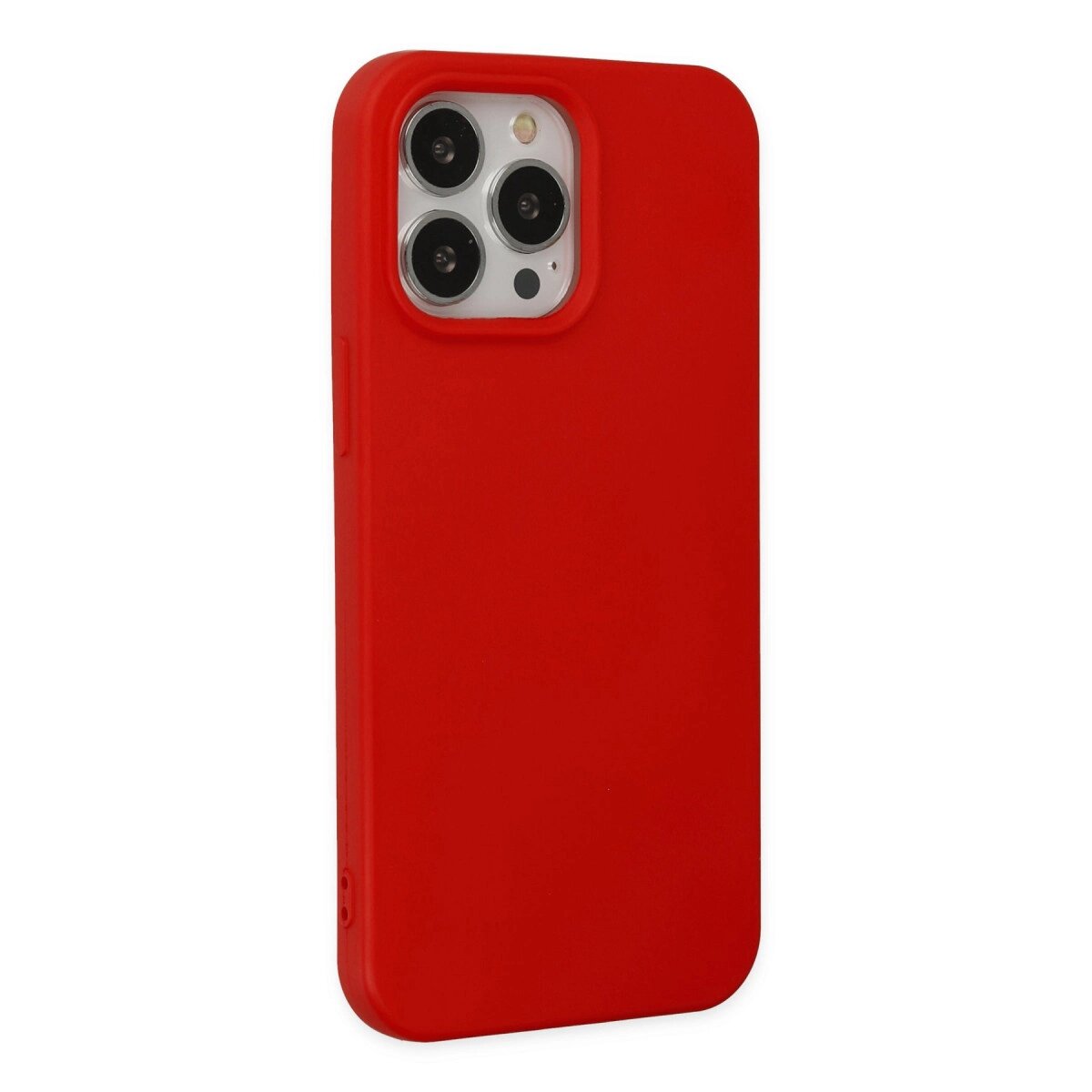 Apple İphone 14 Pro Kılıf Nano İçi Kadife Silikon - Kırmızı Apple İphone 14 Pro Kılıf Nano İçi Kadife Silikon - Kırmızı