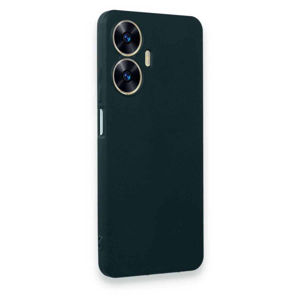 Realme C55 Kılıf First Silikon - Koyu Yeşil Realme C55 Kılıf First Silikon - Koyu Yeşil