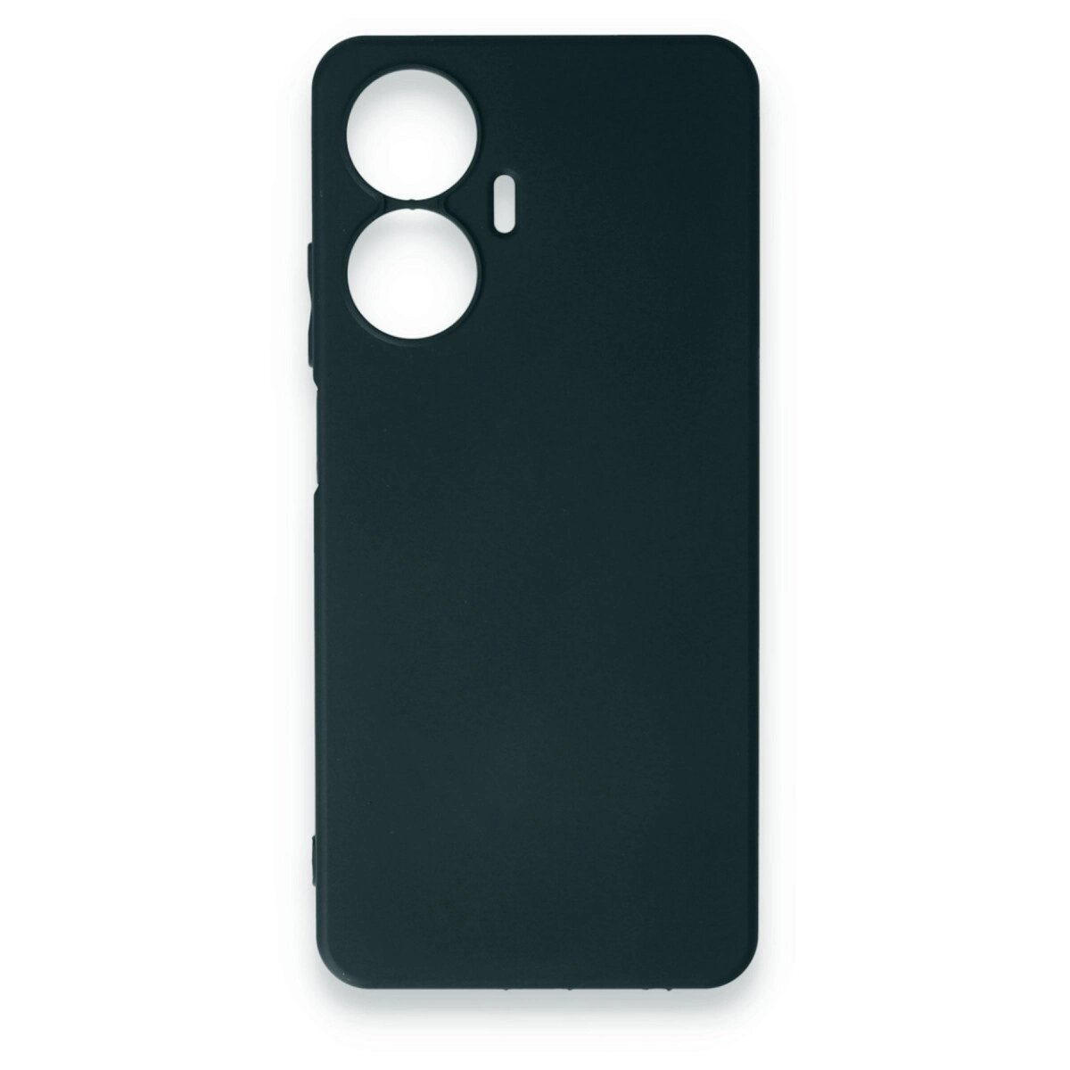Realme C55 Kılıf First Silikon - Koyu Yeşil Realme C55 Kılıf First Silikon - Koyu Yeşil