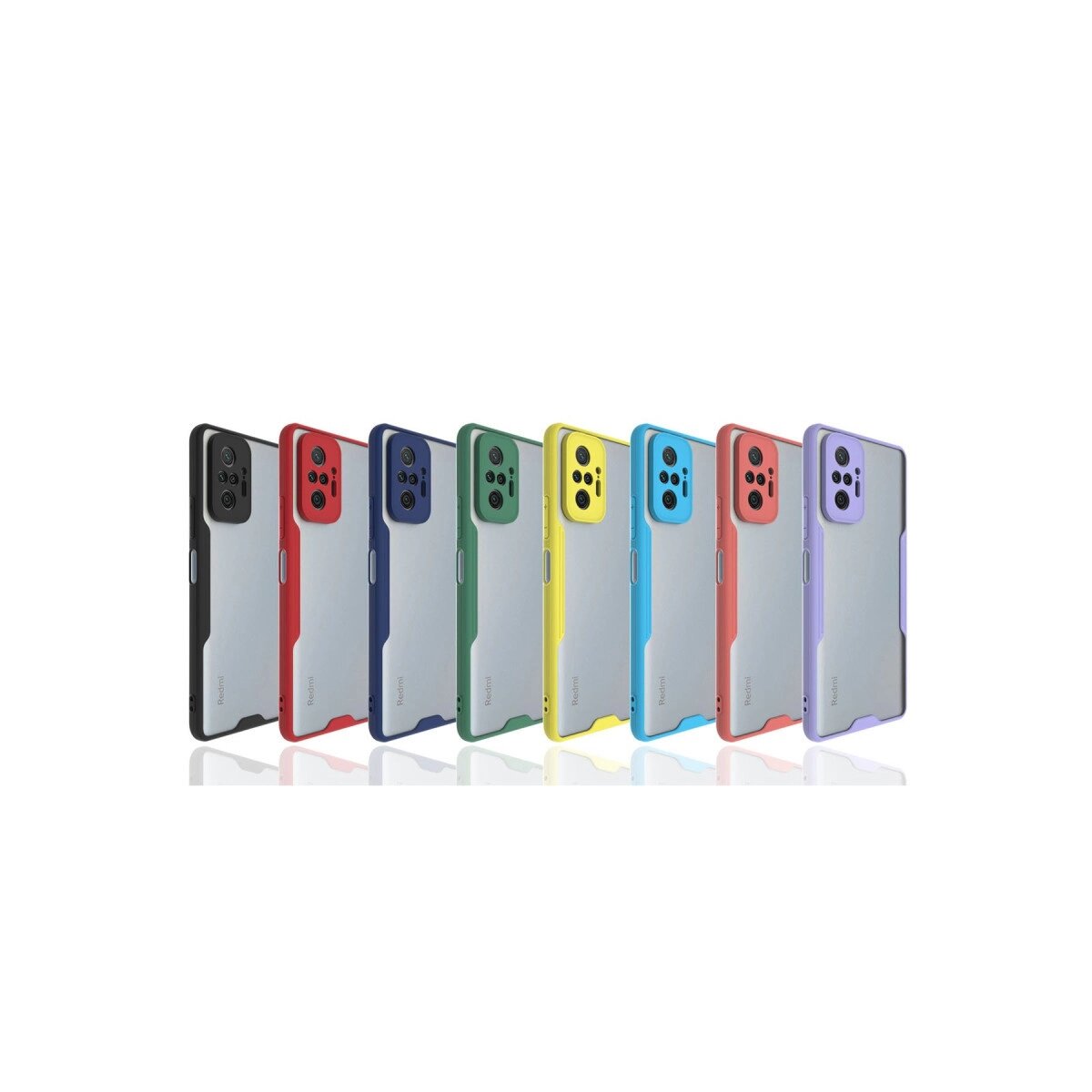 Xiaomi Redmi Note 10 Pro Kılıf Platin Silikon - Lila Xiaomi Redmi Note 10 Pro Kılıf Platin Silikon - Lila