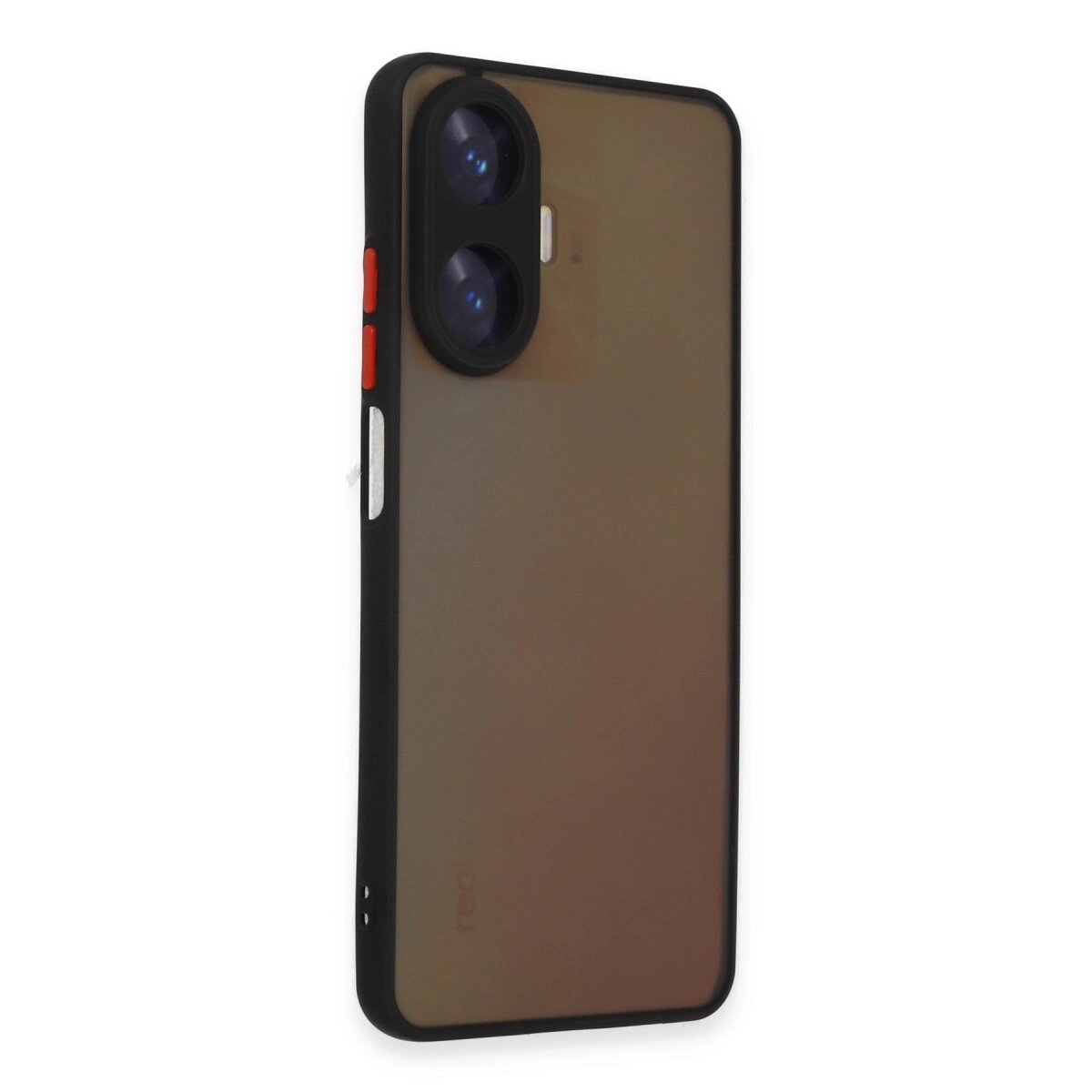 Realme C55 Kılıf Montreal Silikon Kapak - Siyah Realme C55 Kılıf Montreal Silikon Kapak - Siyah