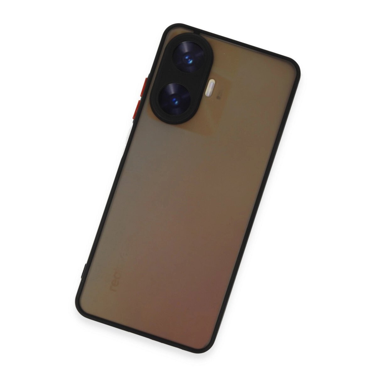 Realme C55 Kılıf Montreal Silikon Kapak - Siyah Realme C55 Kılıf Montreal Silikon Kapak - Siyah