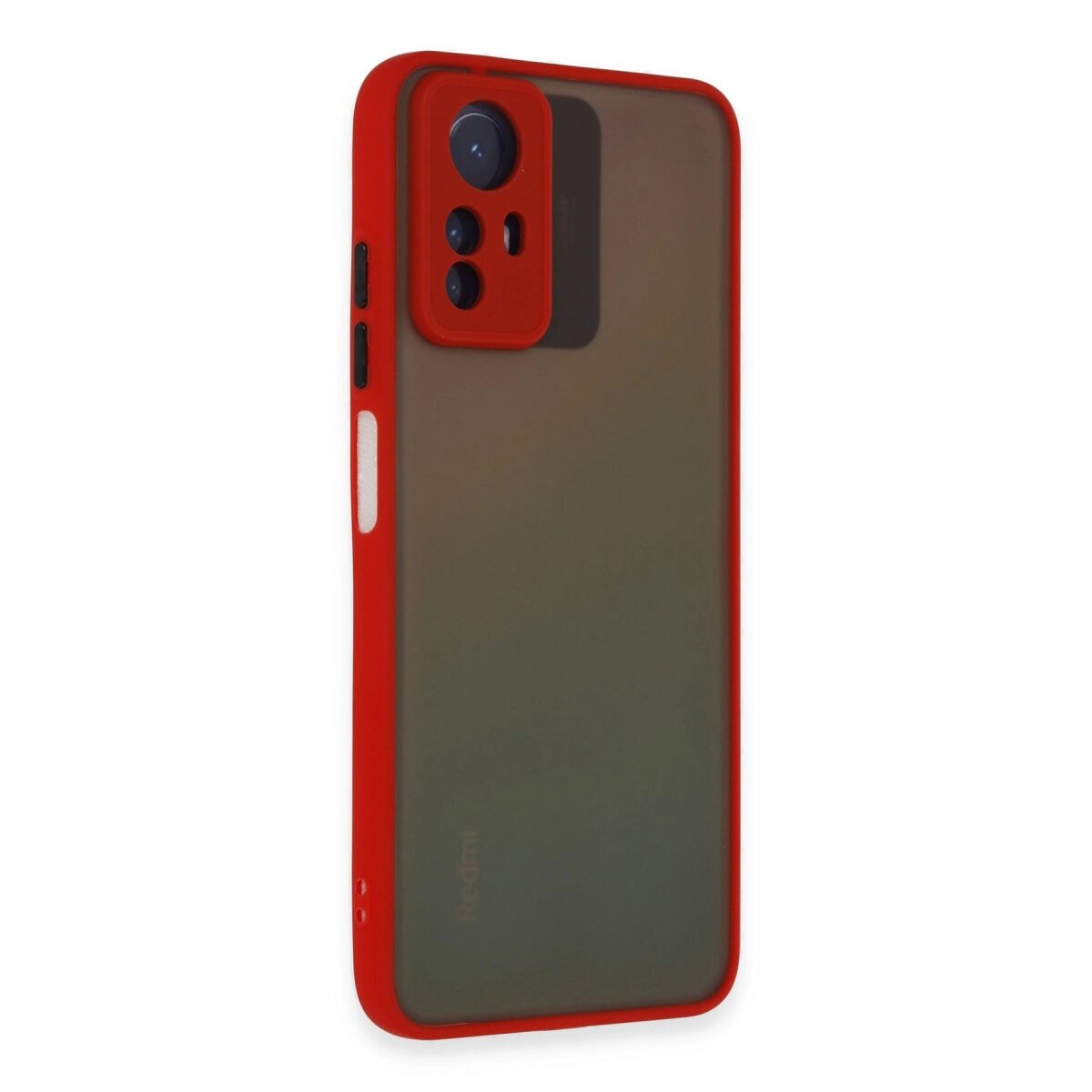 Xiaomi Redmi Note 12s Kılıf Montreal Silikon Kapak - Kırmızı Xiaomi Redmi Note 12s Kılıf Montreal Silikon Kapak - Kırmızı