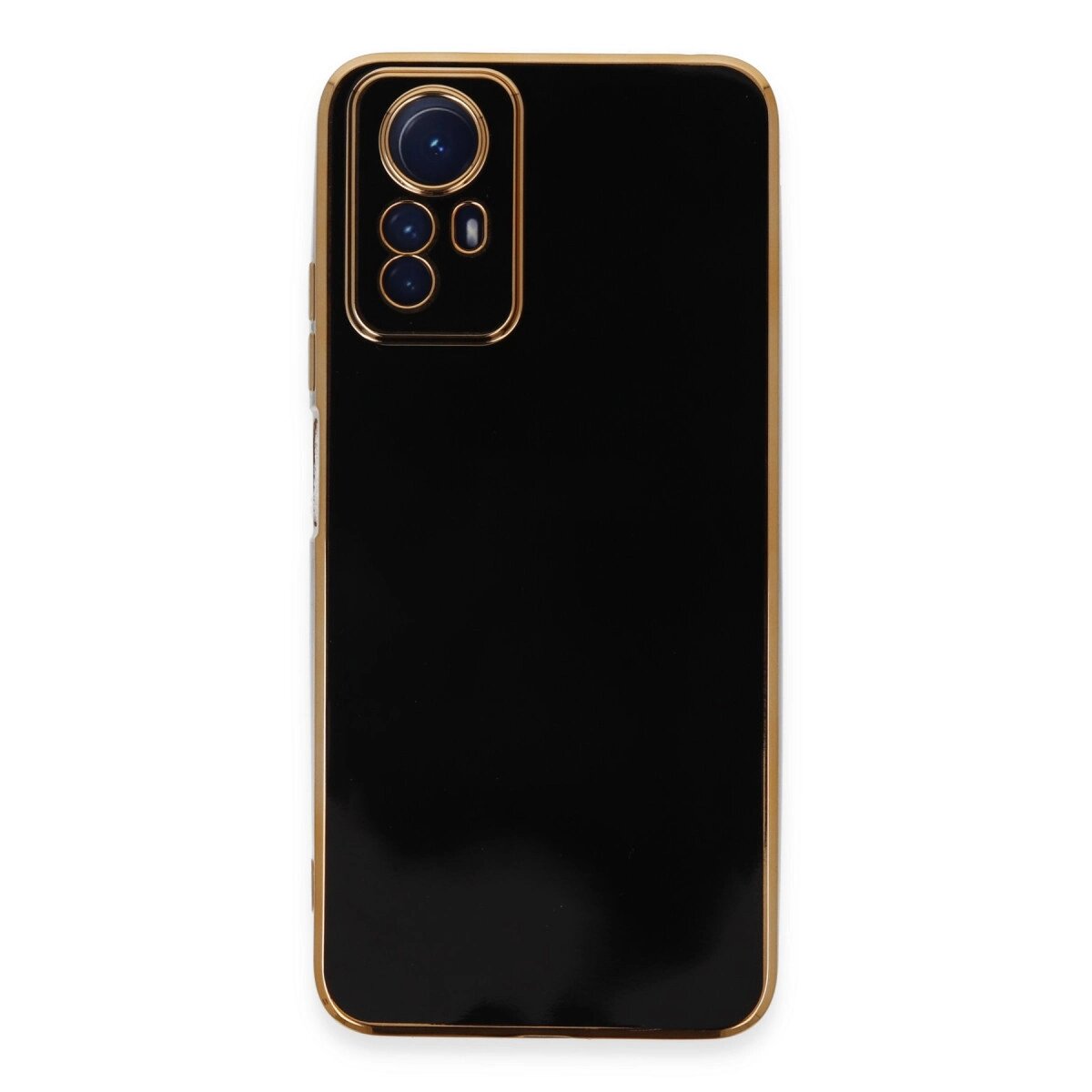 Xiaomi Redmi Note 12s Kılıf Volet Silikon - Siyah Xiaomi Redmi Note 12s Kılıf Volet Silikon - Siyah