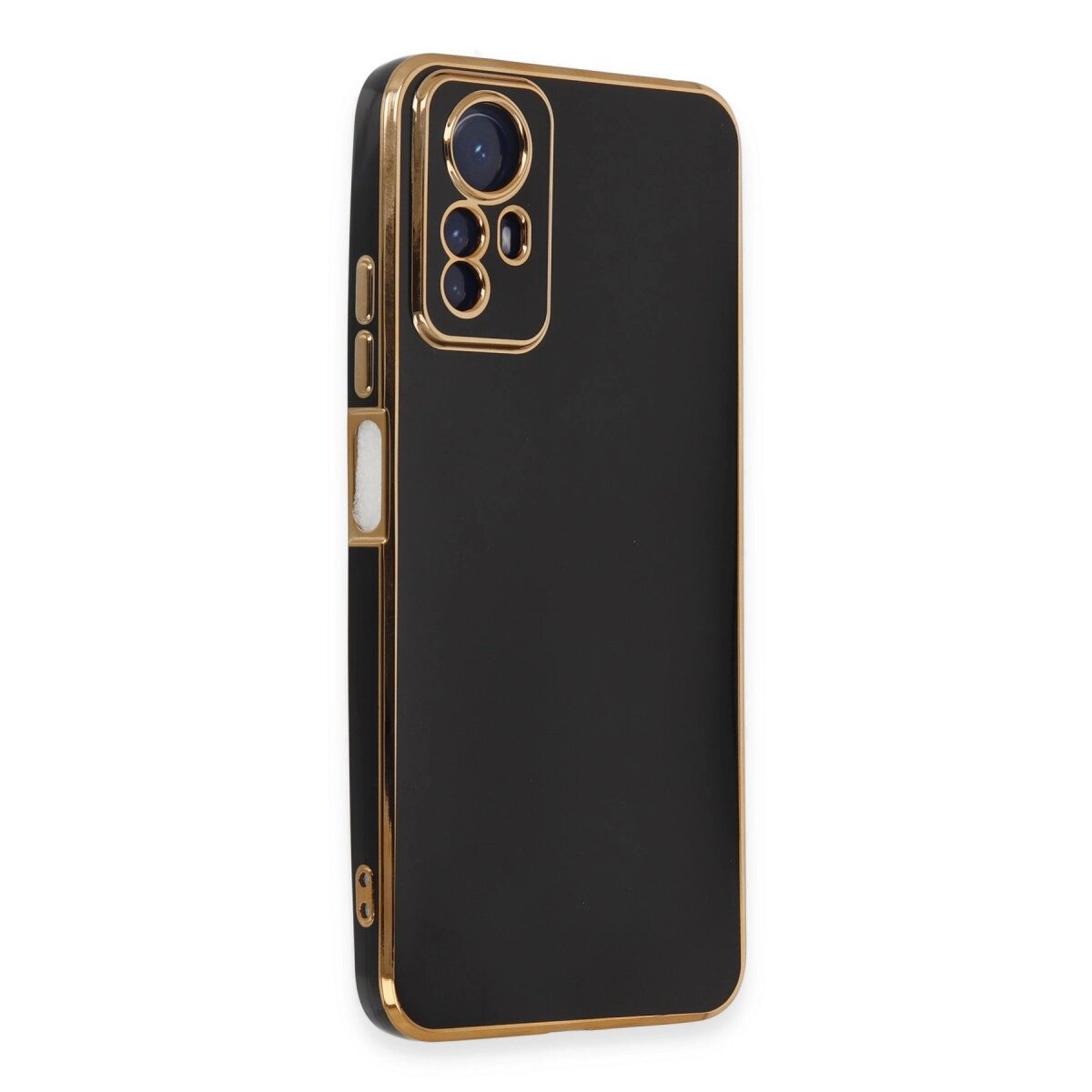 Xiaomi Redmi Note 12s Kılıf Volet Silikon - Siyah Xiaomi Redmi Note 12s Kılıf Volet Silikon - Siyah