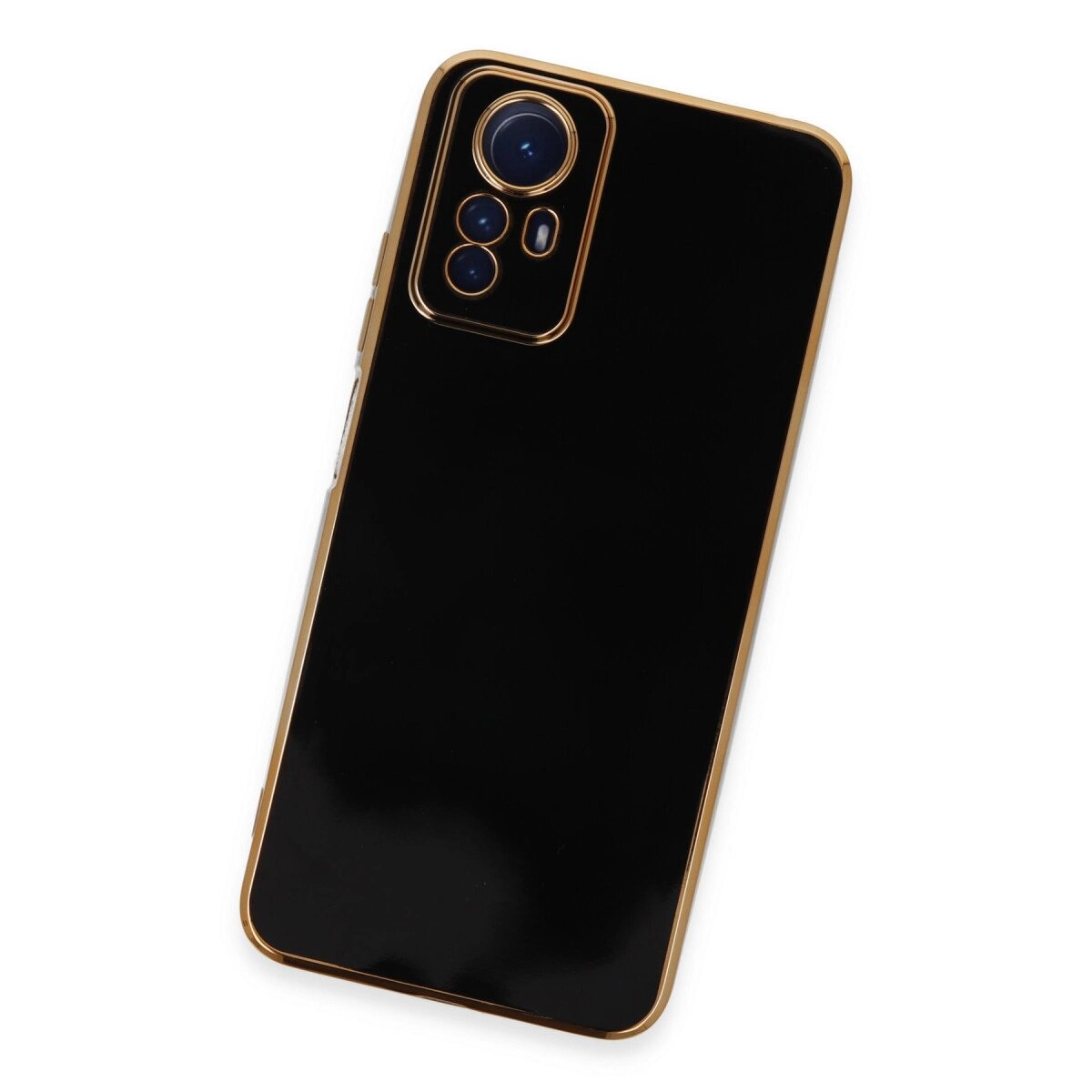 Xiaomi Redmi Note 12s Kılıf Volet Silikon - Siyah Xiaomi Redmi Note 12s Kılıf Volet Silikon - Siyah