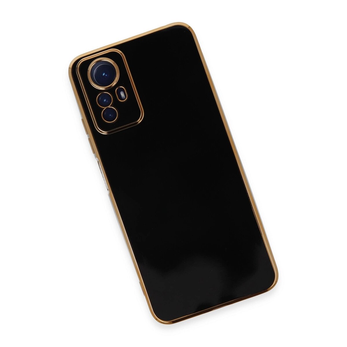 Xiaomi Redmi Note 12s Kılıf Volet Silikon - Siyah Xiaomi Redmi Note 12s Kılıf Volet Silikon - Siyah