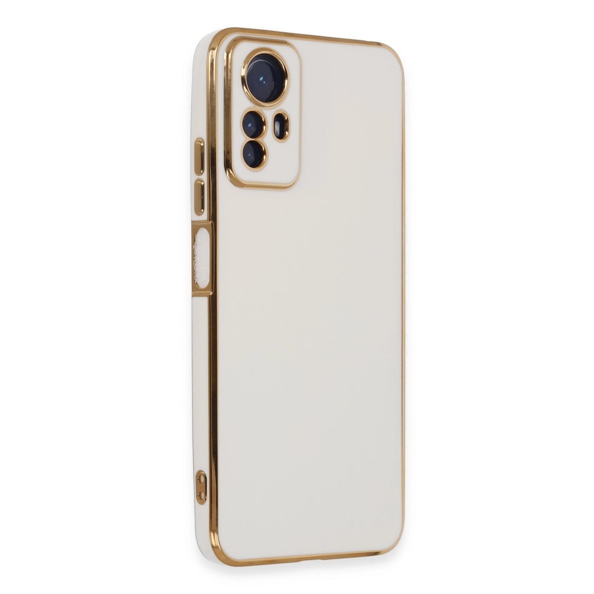 Xiaomi Redmi Note 12s Kılıf Volet Silikon - Beyaz Xiaomi Redmi Note 12s Kılıf Volet Silikon - Beyaz