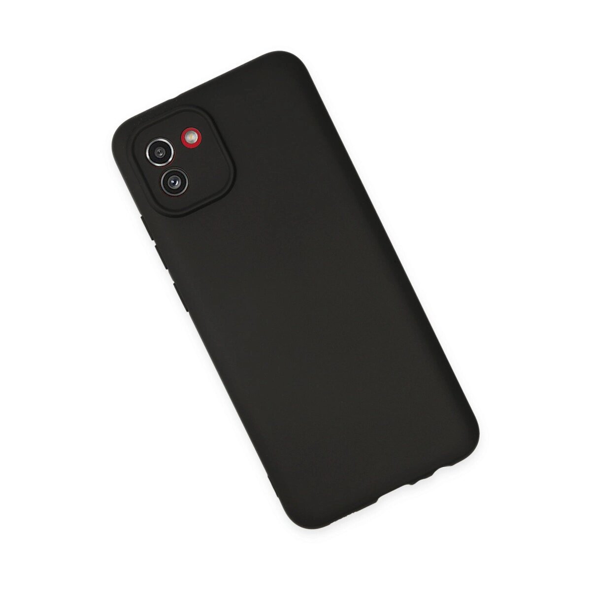 Samsung Galaxy A03 Kılıf First Silikon - Siyah