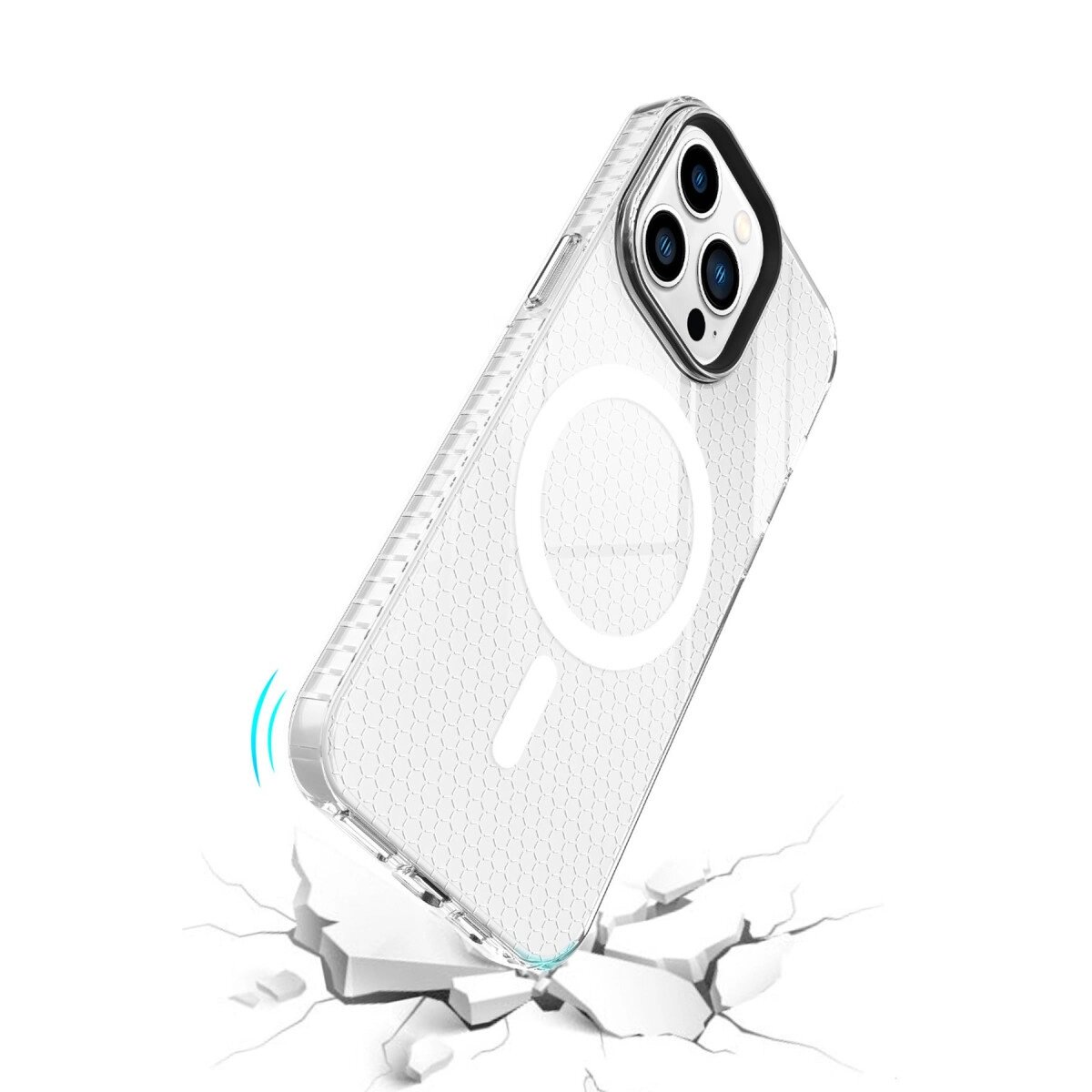Apple İphone 14 Pro Kılıf Beta Magneticsafe Silikon - Şeffaf Apple İphone 14 Pro Kılıf Beta Magneticsafe Silikon - Şeffaf