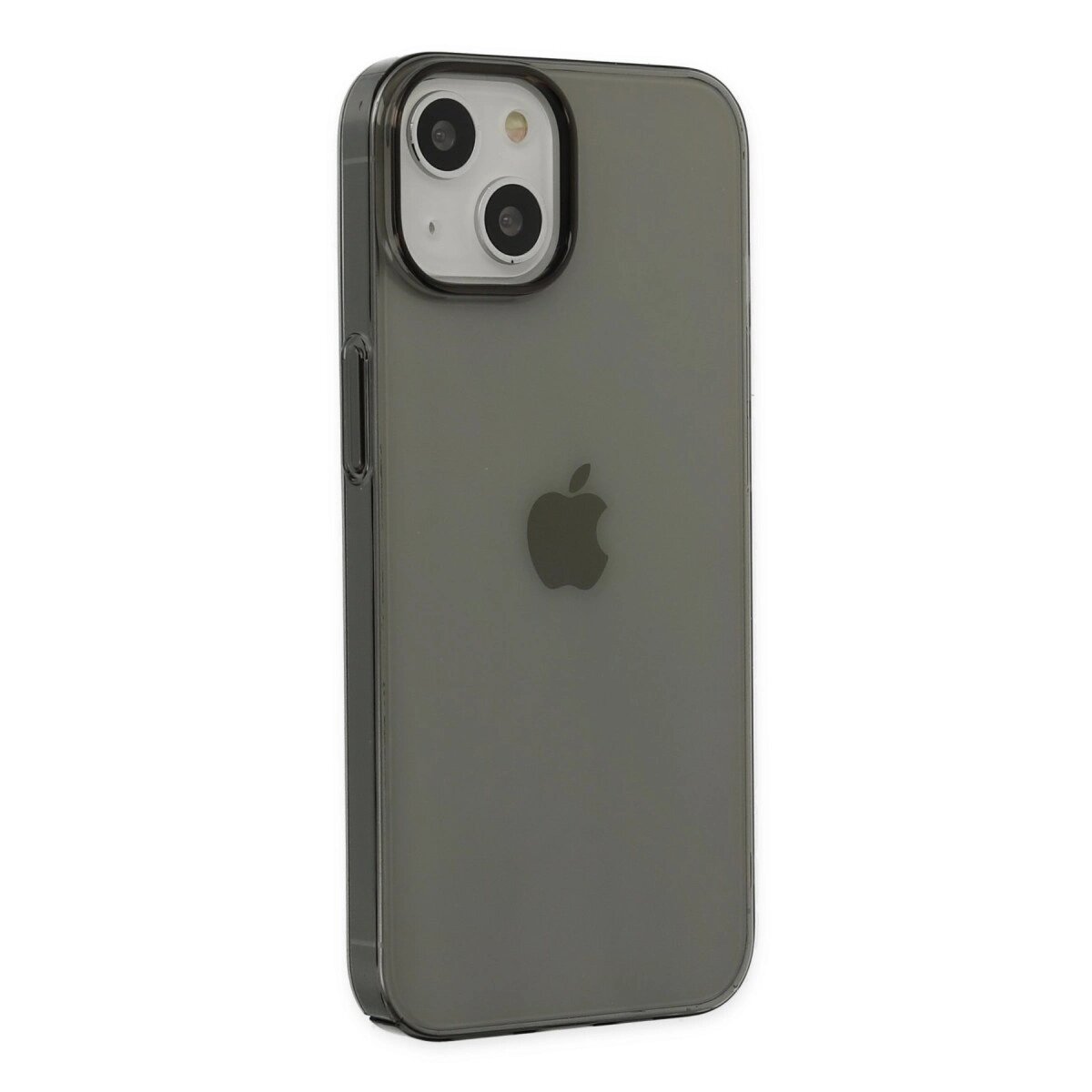 Apple İphone 14 Plus Kılıf Pc Sert Şeffaf Kapak - Siyah Apple İphone 14 Plus Kılıf Pc Sert Şeffaf Kapak - Siyah