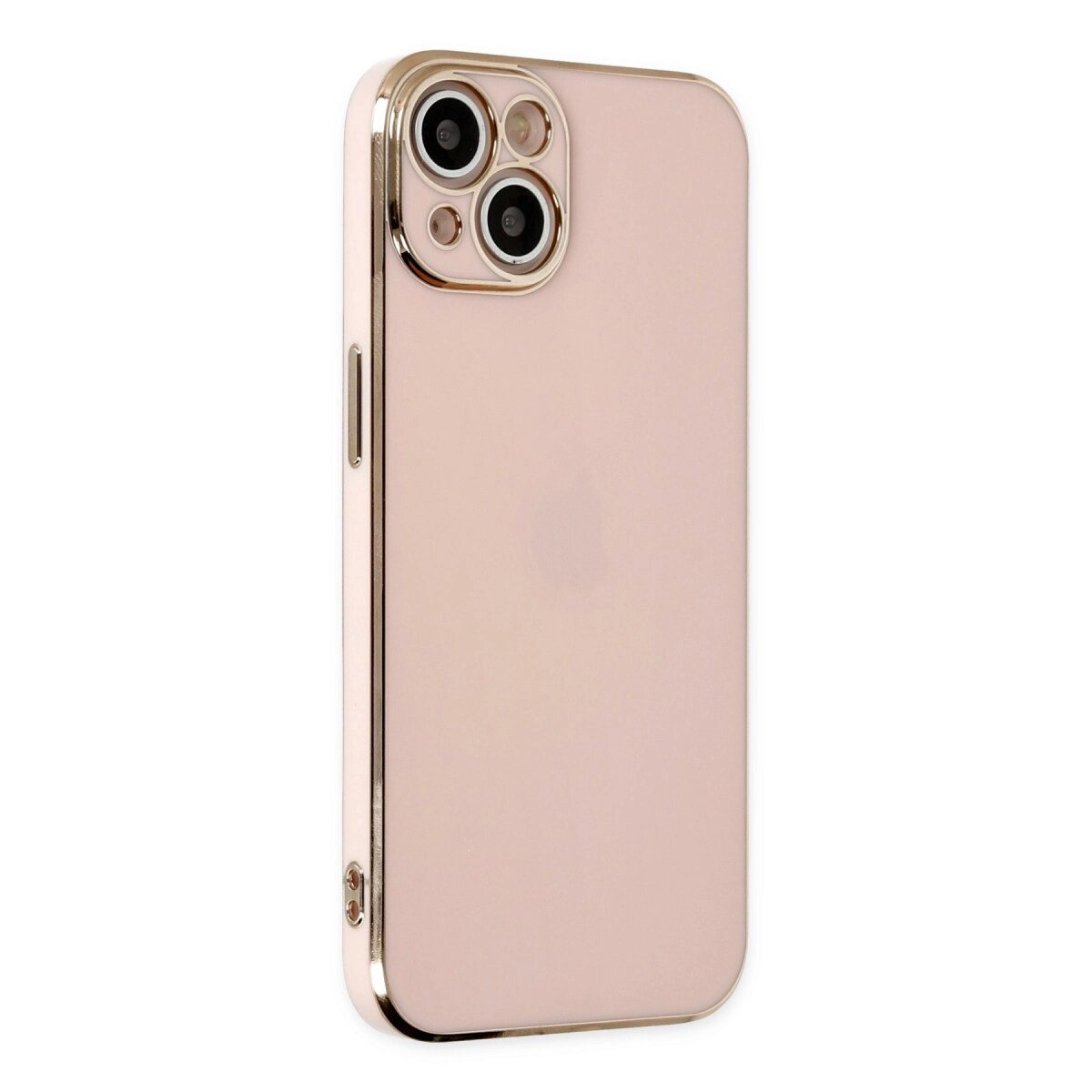 Apple İphone 14 Kılıf Volet Silikon - Pembe