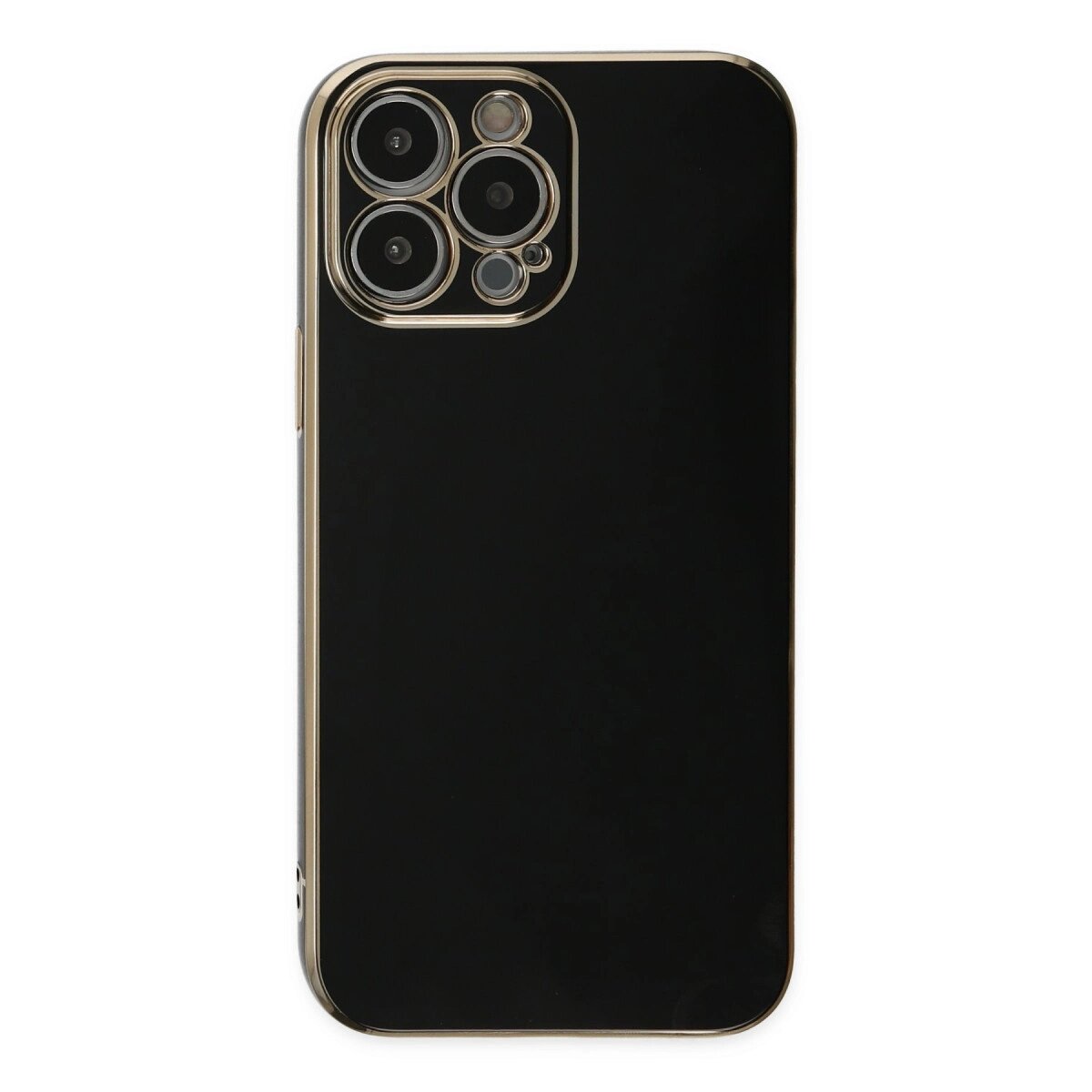 Apple İphone 14 Pro Max Kılıf Volet Silikon - Siyah Apple İphone 14 Pro Max Kılıf Volet Silikon - Siyah