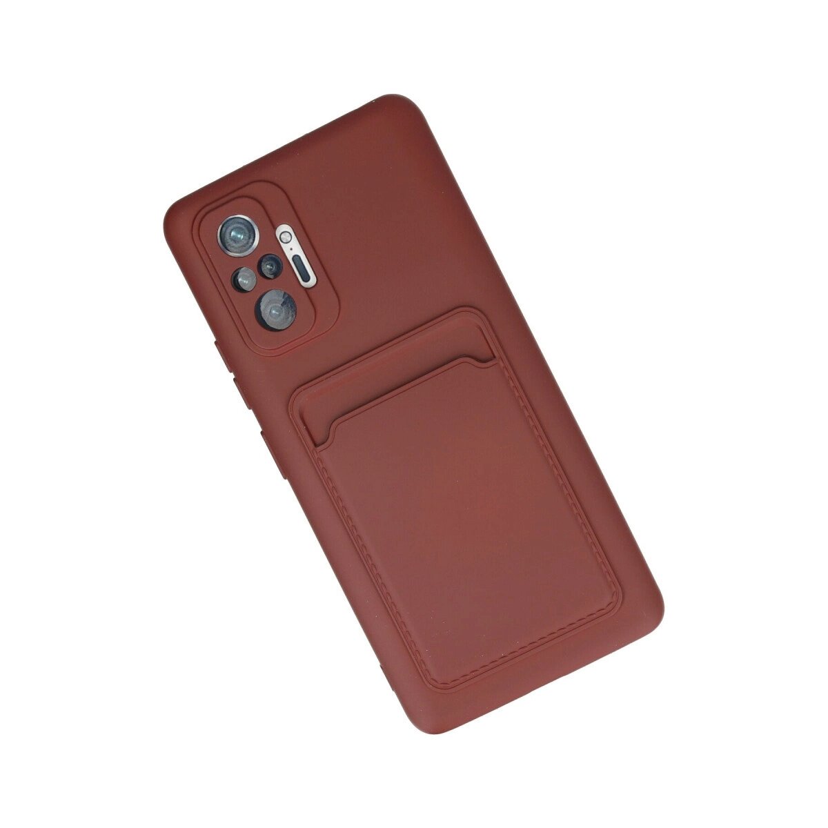 Xiaomi Redmi Note 10 Pro Kılıf Kelvin Kartvizitli Silikon - Bordo Xiaomi Redmi Note 10 Pro Kılıf Kelvin Kartvizitli Silikon - Bordo