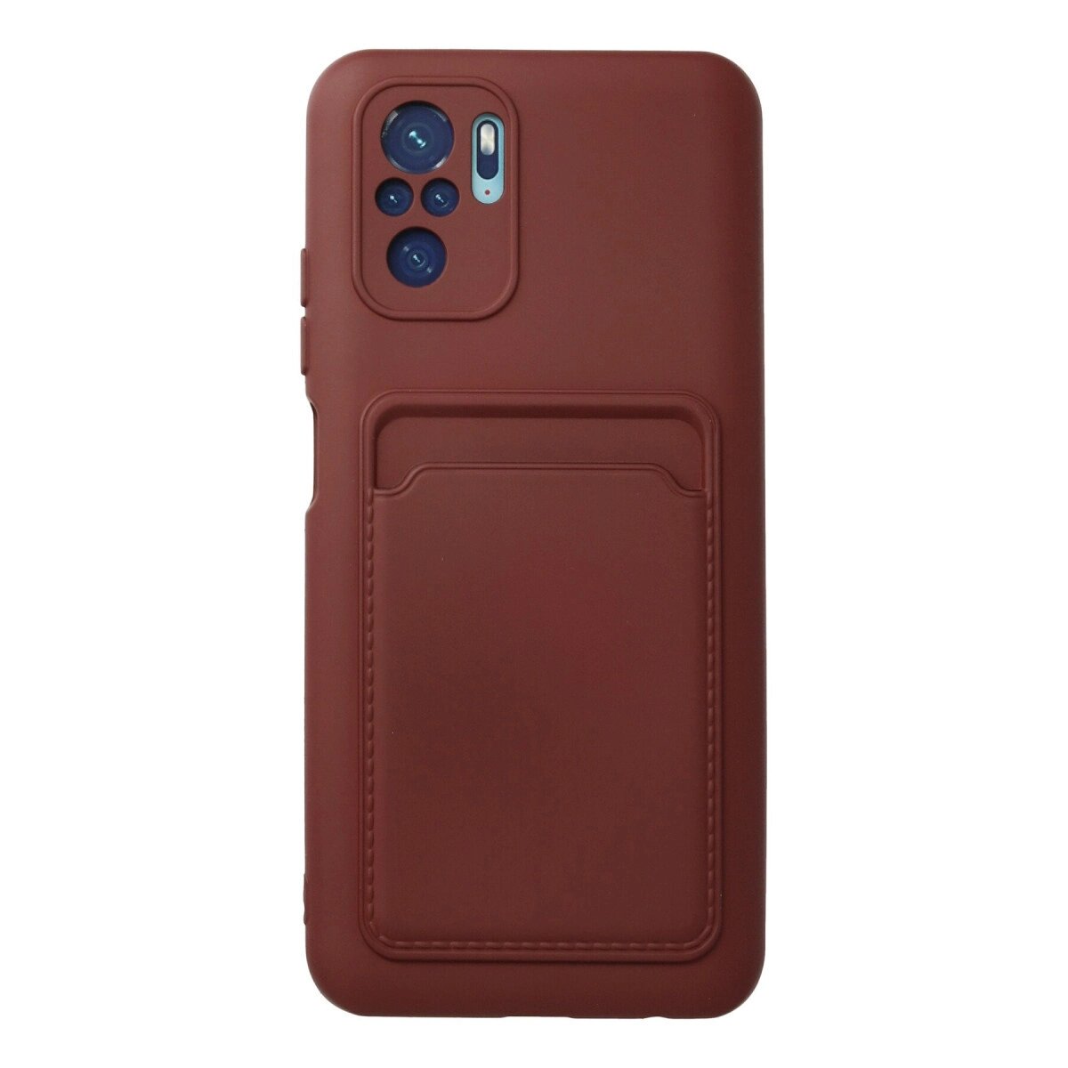 Note 10s Kılıf Kelvin Kartvizitli  - Bordo