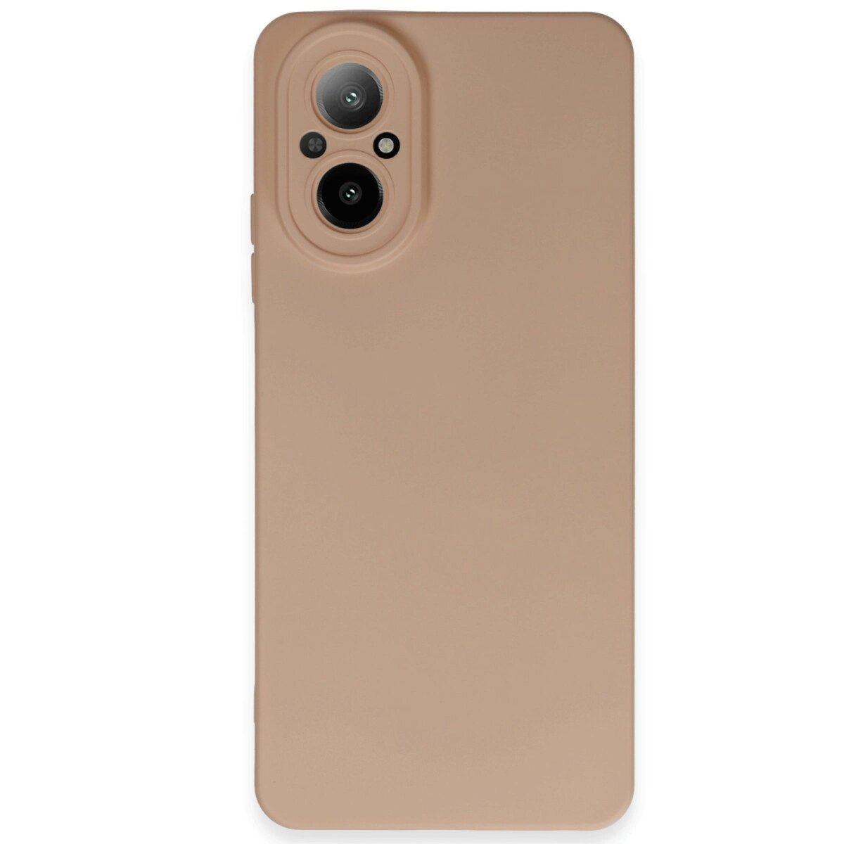 Realme 12 Lite Kılıf Nano İçi Kadife Silikon - Pudra Realme 12 Lite Kılıf Nano İçi Kadife Silikon - Pudra