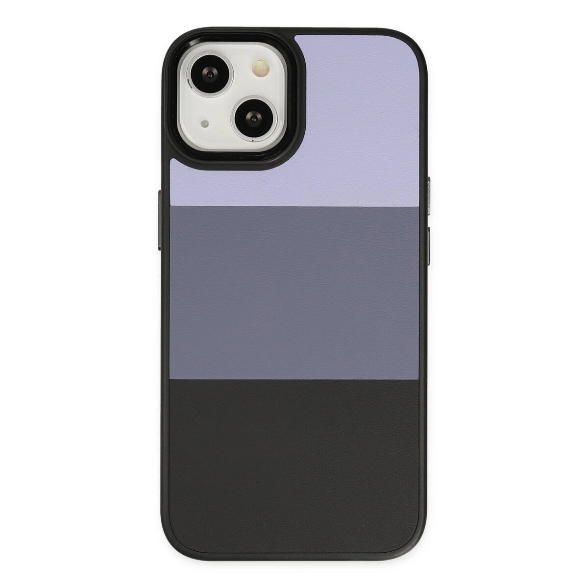 Apple İphone 14 Plus Kılıf King Kapak - Lila-siyah