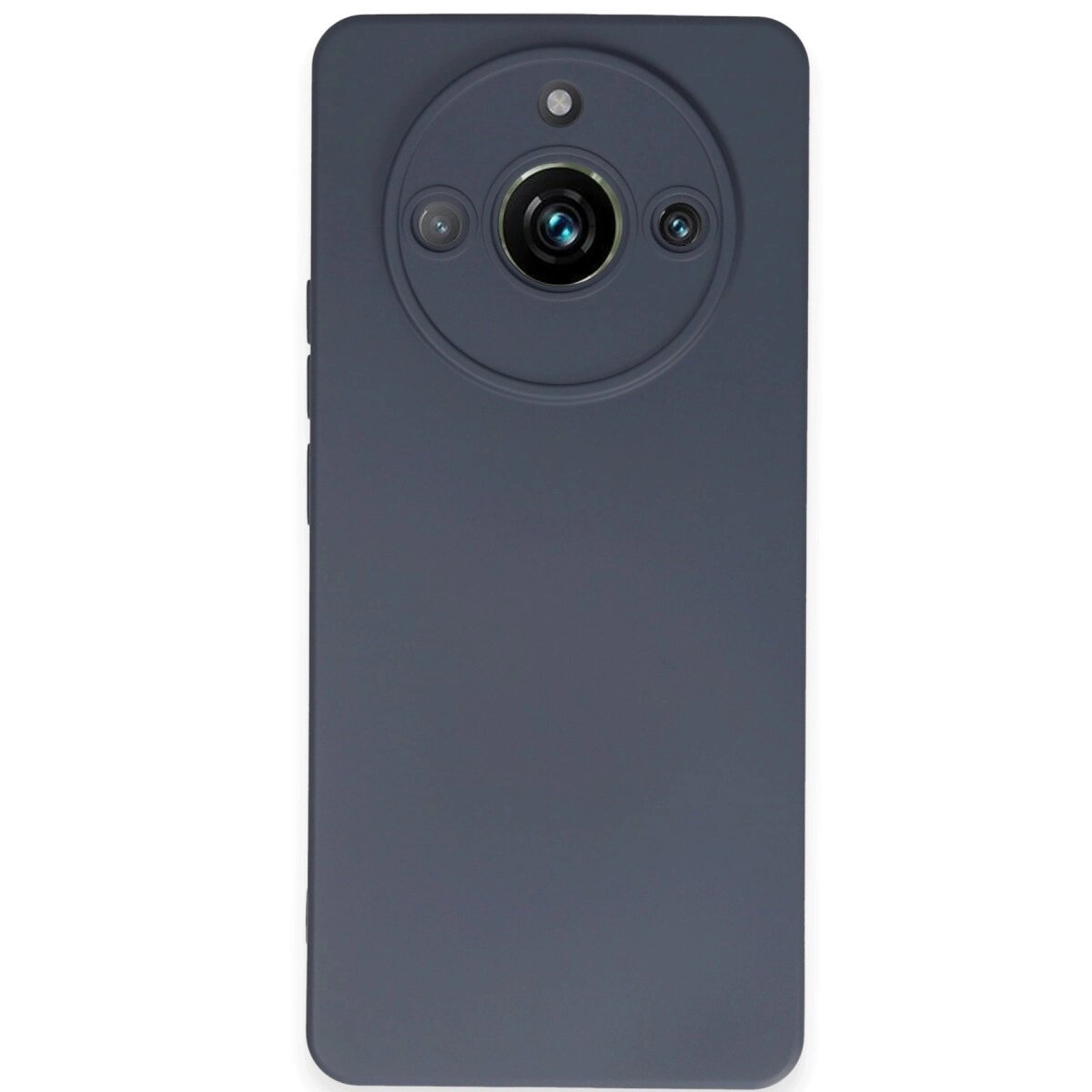 Realme 11 Pro Kılıf Nano İçi Kadife Silikon - Gri Realme 11 Pro Kılıf Nano İçi Kadife Silikon - Gri