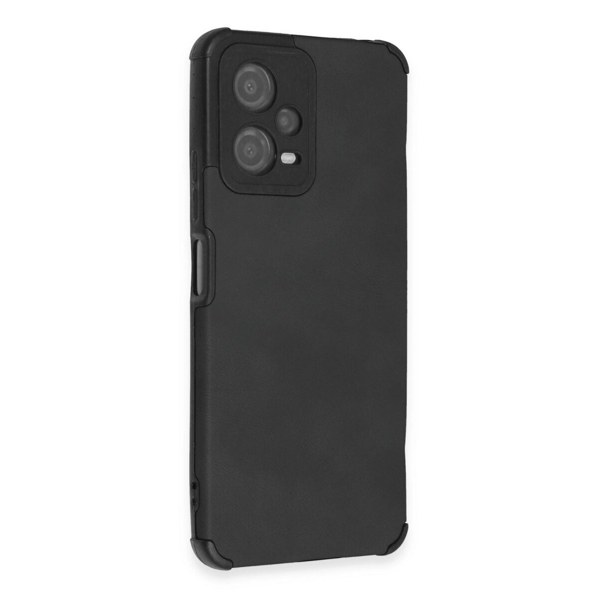 Xiaomi Redmi Note 12 5g Kılıf Loop Deri Silikon - Siyah Xiaomi Redmi Note 12 5g Kılıf Loop Deri Silikon - Siyah