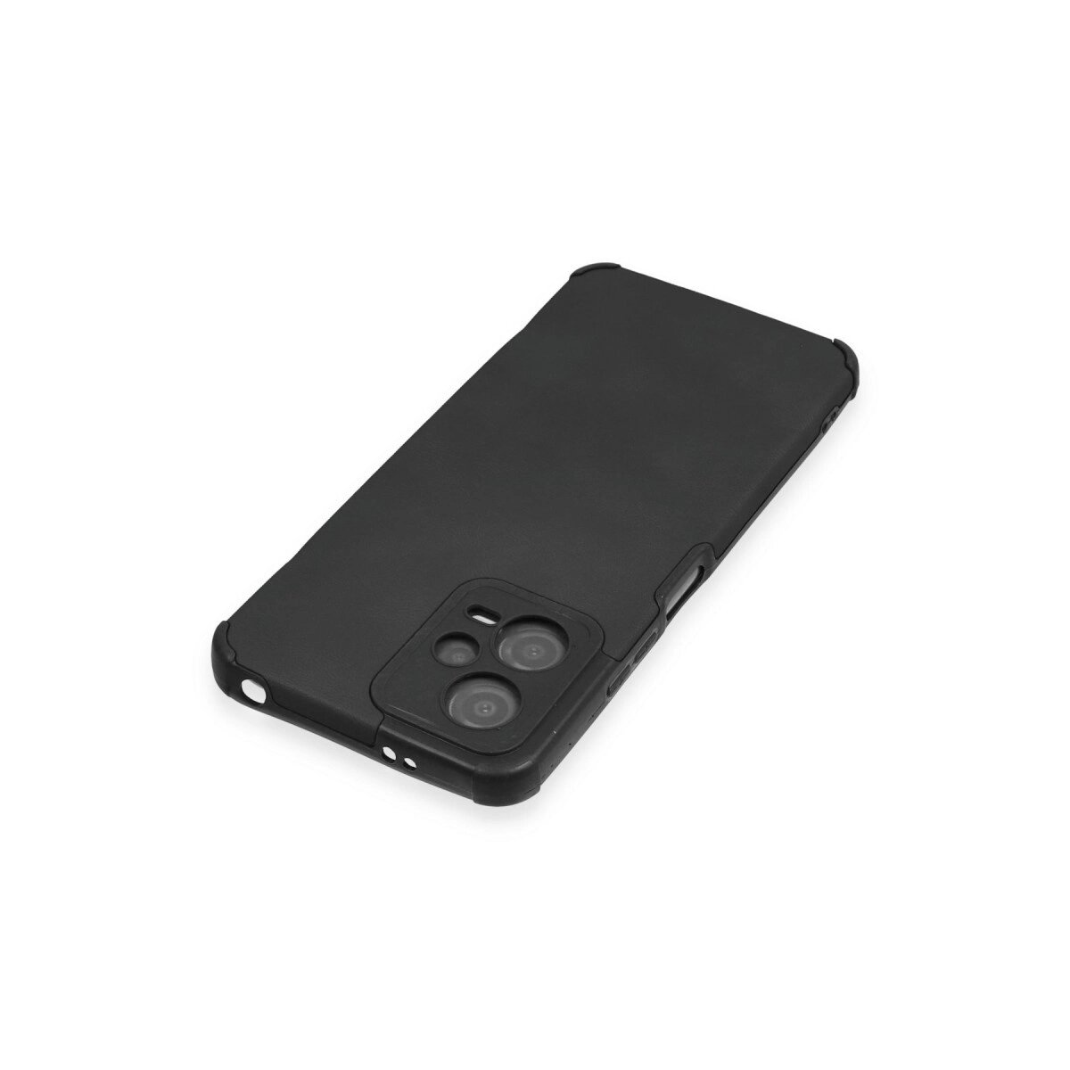 Xiaomi Redmi Note 12 5g Kılıf Loop Deri Silikon - Siyah Xiaomi Redmi Note 12 5g Kılıf Loop Deri Silikon - Siyah