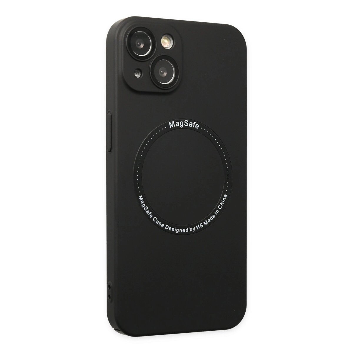 Apple İphone 14 Plus Kılıf Jack Magneticsafe Lens Silikon - Siyah