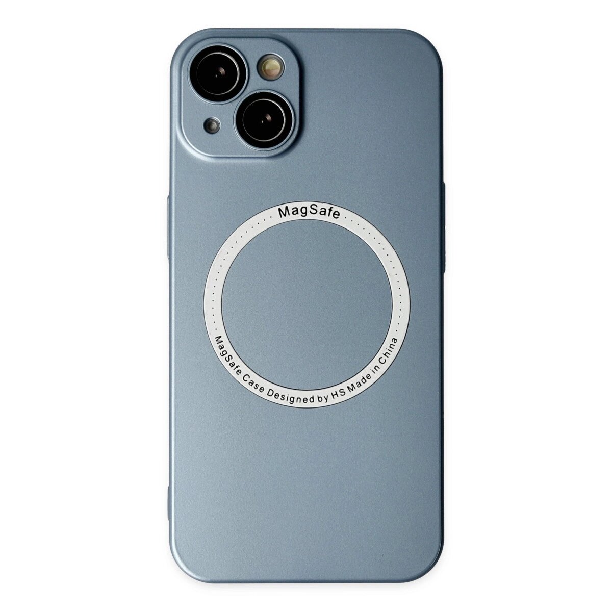 Apple İphone 14 Plus Kılıf Jack Magneticsafe Lens Silikon - Sierra Blue Apple İphone 14 Plus Kılıf Jack Magneticsafe Lens Silikon - Sierra Blue