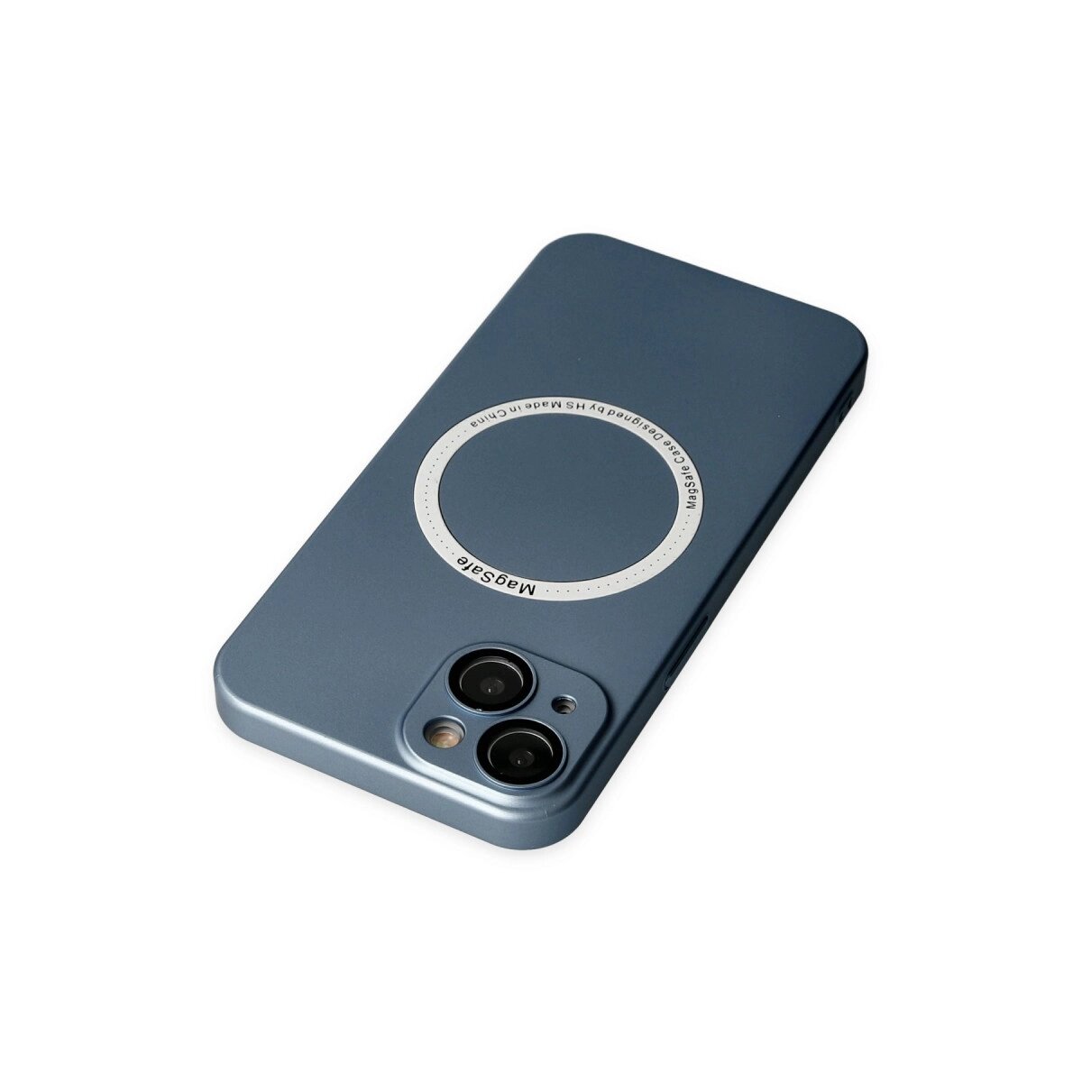 Apple İphone 14 Plus Kılıf Jack Magneticsafe Lens Silikon - Sierra Blue Apple İphone 14 Plus Kılıf Jack Magneticsafe Lens Silikon - Sierra Blue