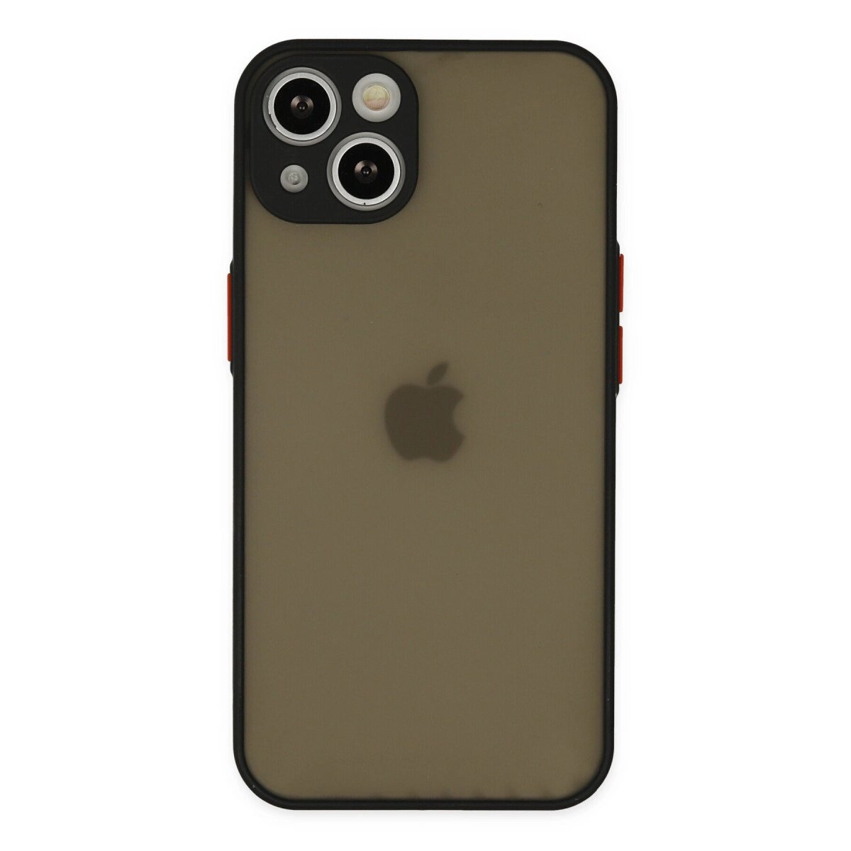 Apple İphone 14 Kılıf Montreal Silikon Kapak - Siyah Apple İphone 14 Kılıf Montreal Silikon Kapak - Siyah