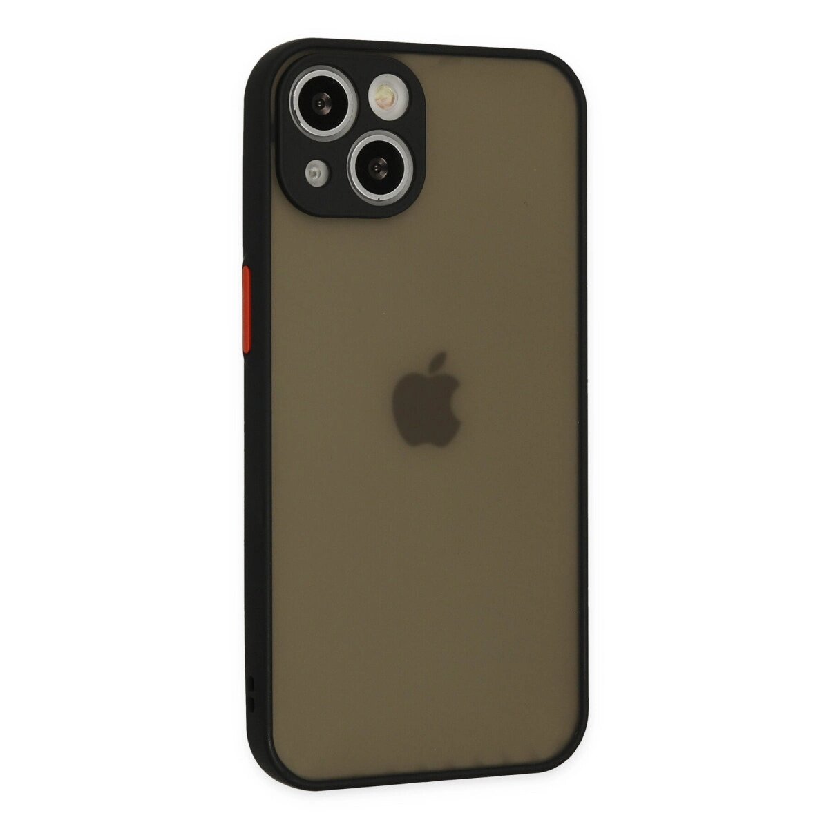 Apple İphone 14 Kılıf Montreal Silikon Kapak - Siyah Apple İphone 14 Kılıf Montreal Silikon Kapak - Siyah