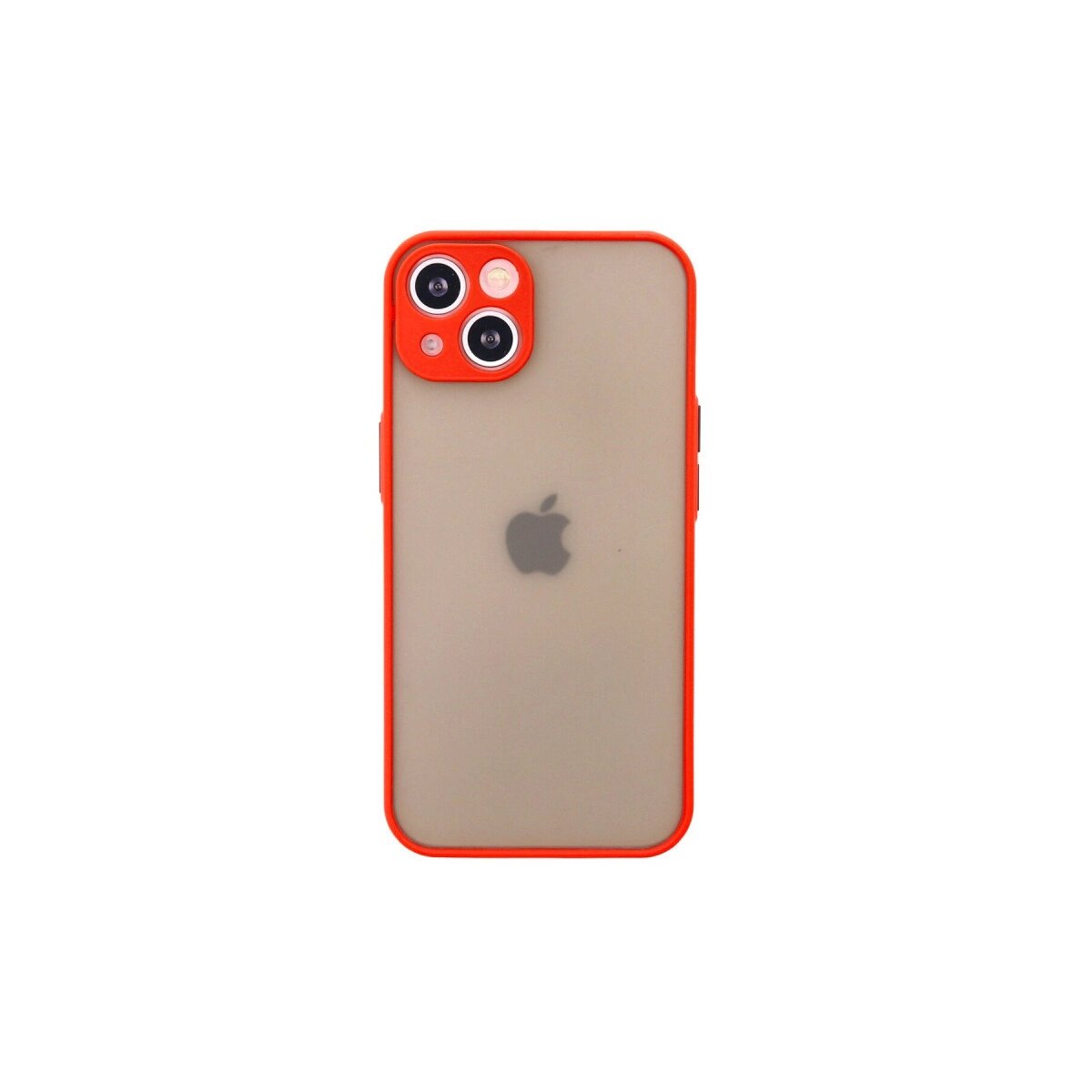 Apple İphone 14 Kılıf Montreal Silikon Kapak - Kırmızı Apple İphone 14 Kılıf Montreal Silikon Kapak - Kırmızı