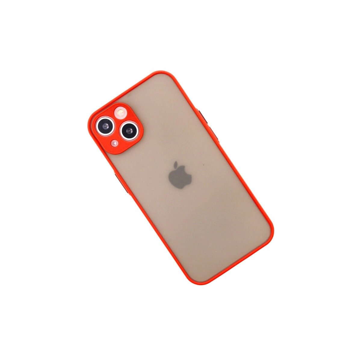 Apple İphone 14 Kılıf Montreal Silikon Kapak - Kırmızı Apple İphone 14 Kılıf Montreal Silikon Kapak - Kırmızı