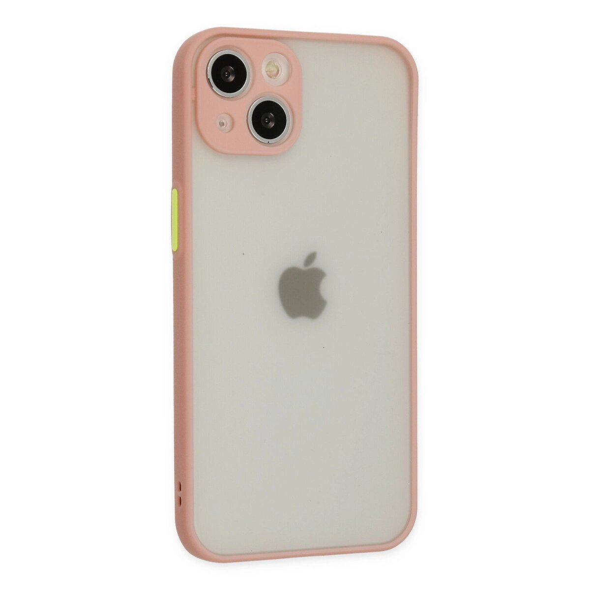 Apple İphone 14 Kılıf Montreal Silikon Kapak - Pembe Apple İphone 14 Kılıf Montreal Silikon Kapak - Pembe