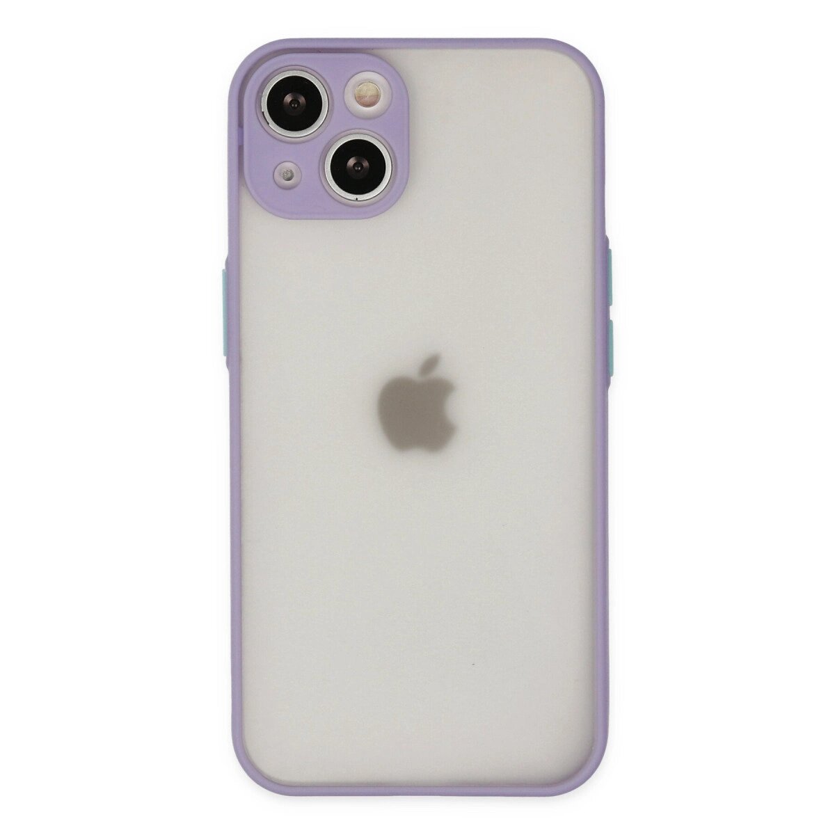 Apple İphone 14 Kılıf Montreal Silikon Kapak - Mor Apple İphone 14 Kılıf Montreal Silikon Kapak - Mor