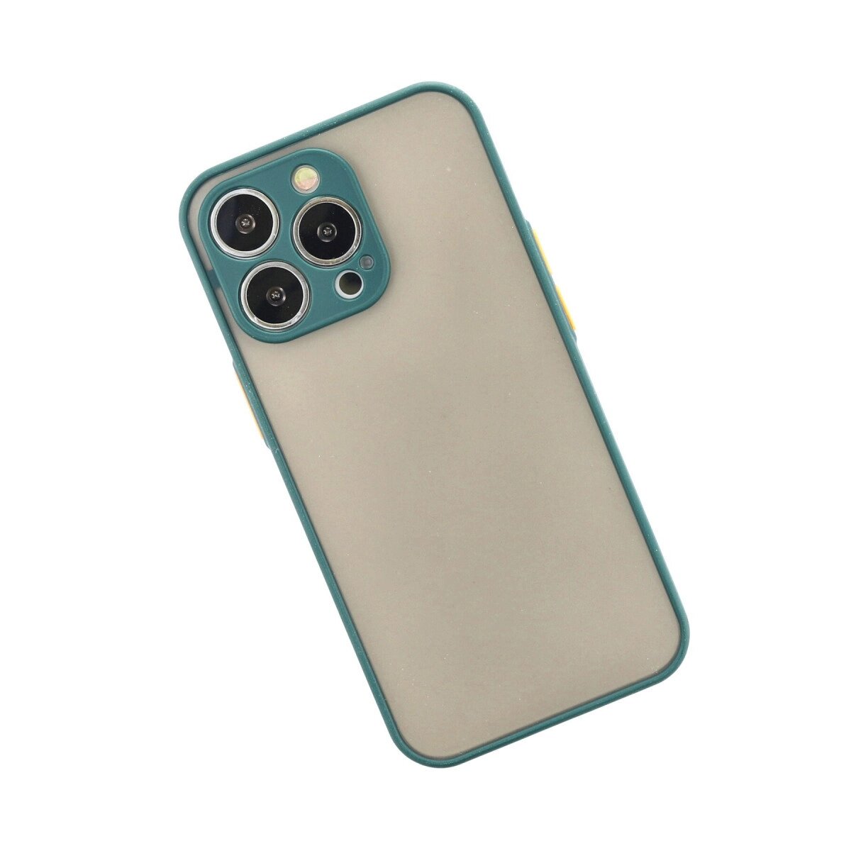 Apple İphone 14 Pro Kılıf Montreal Silikon Kapak - Yeşil