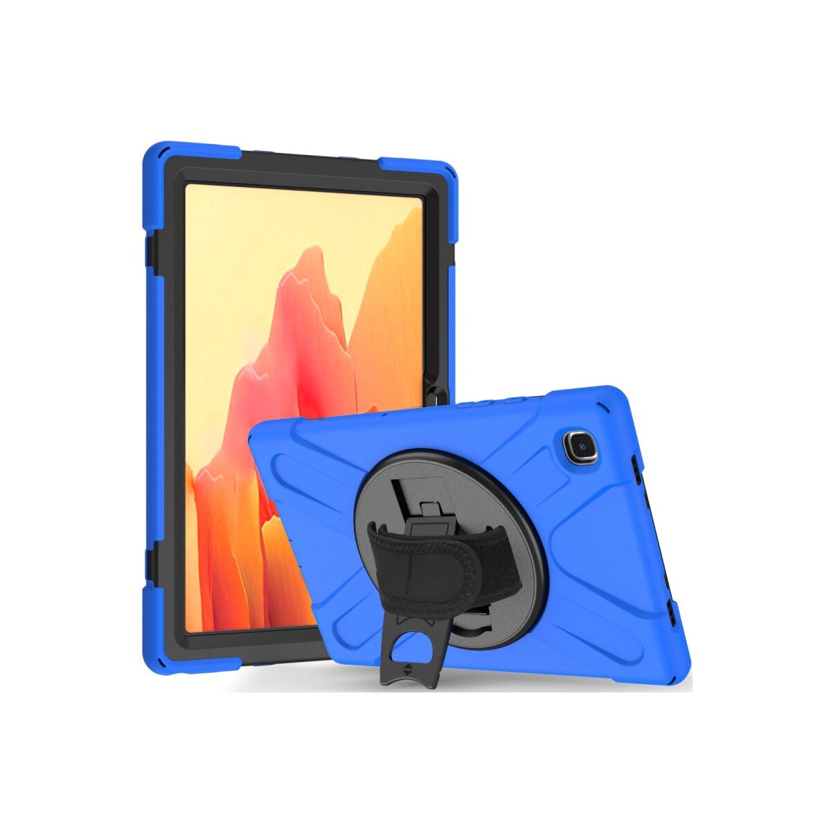 Samsung Galaxy T220 Tab A7 Lite 8.7 Kılıf Amazing Tablet Kapak - Mavi Samsung Galaxy T220 Tab A7 Lite 8.7 Kılıf Amazing Tablet Kapak - Mavi