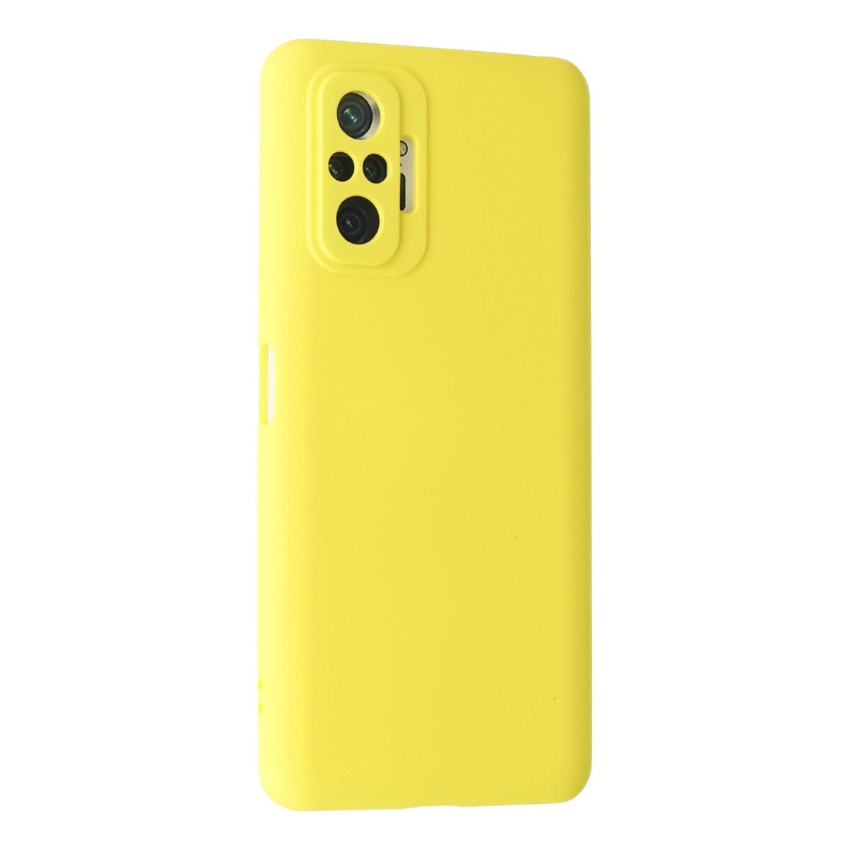 Xiaomi Redmi Note 10 Pro Kılıf Nano İçi Kadife Silikon - Sarı Xiaomi Redmi Note 10 Pro Kılıf Nano İçi Kadife Silikon - Sarı