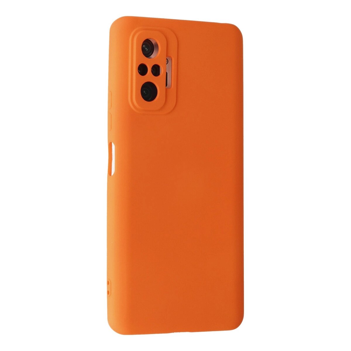 Xiaomi Redmi Note 10 Pro Kılıf Nano İçi Kadife Silikon - Turuncu Xiaomi Redmi Note 10 Pro Kılıf Nano İçi Kadife Silikon - Turuncu
