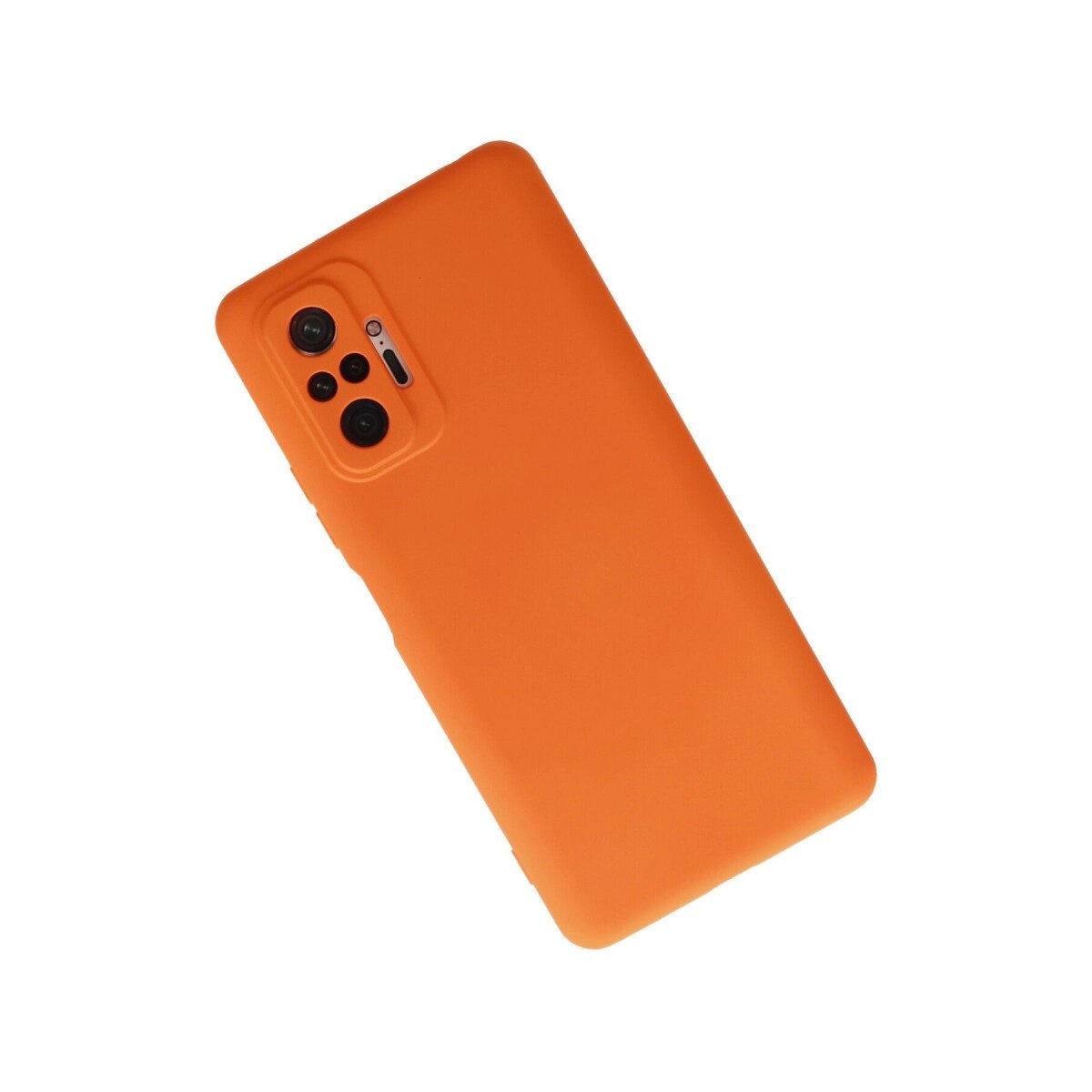 Xiaomi Redmi Note 10 Pro Kılıf Nano İçi Kadife Silikon - Turuncu Xiaomi Redmi Note 10 Pro Kılıf Nano İçi Kadife Silikon - Turuncu