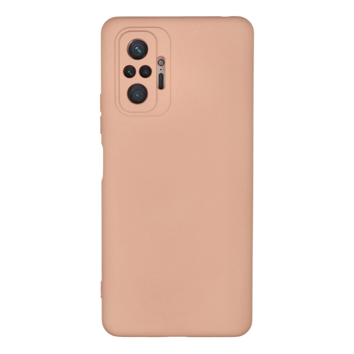 Xiaomi Redmi Note 10 Pro Kılıf Nano İçi Kadife Silikon - Pudra Xiaomi Redmi Note 10 Pro Kılıf Nano İçi Kadife Silikon - Pudra