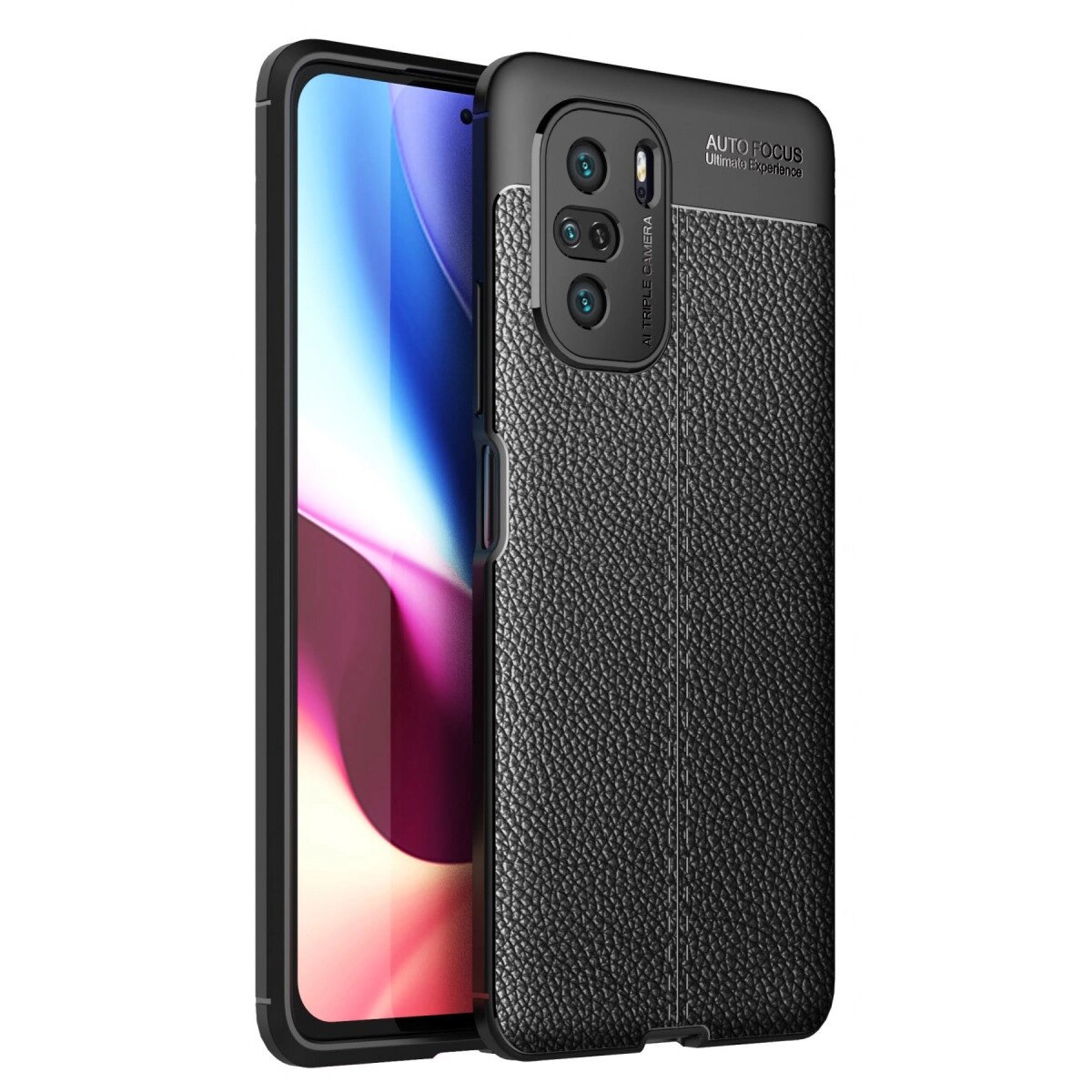 Xiaomi Poco F3 Kılıf Auto Focus Kapak - Siyah Xiaomi Poco F3 Kılıf Auto Focus Kapak - Siyah